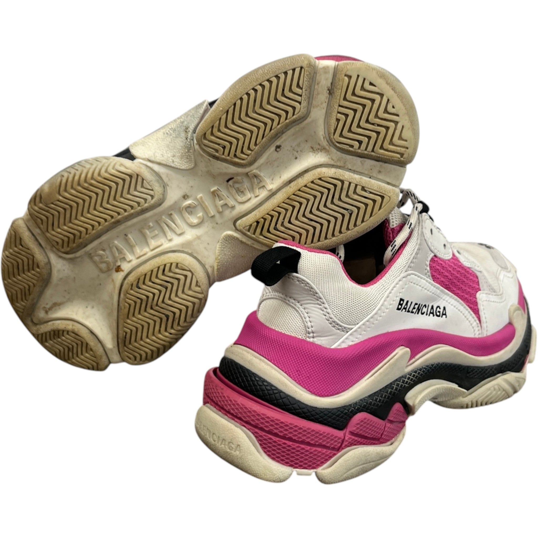 Women's Triple S Low Trainers Pink Size EU 36 / UK 3
