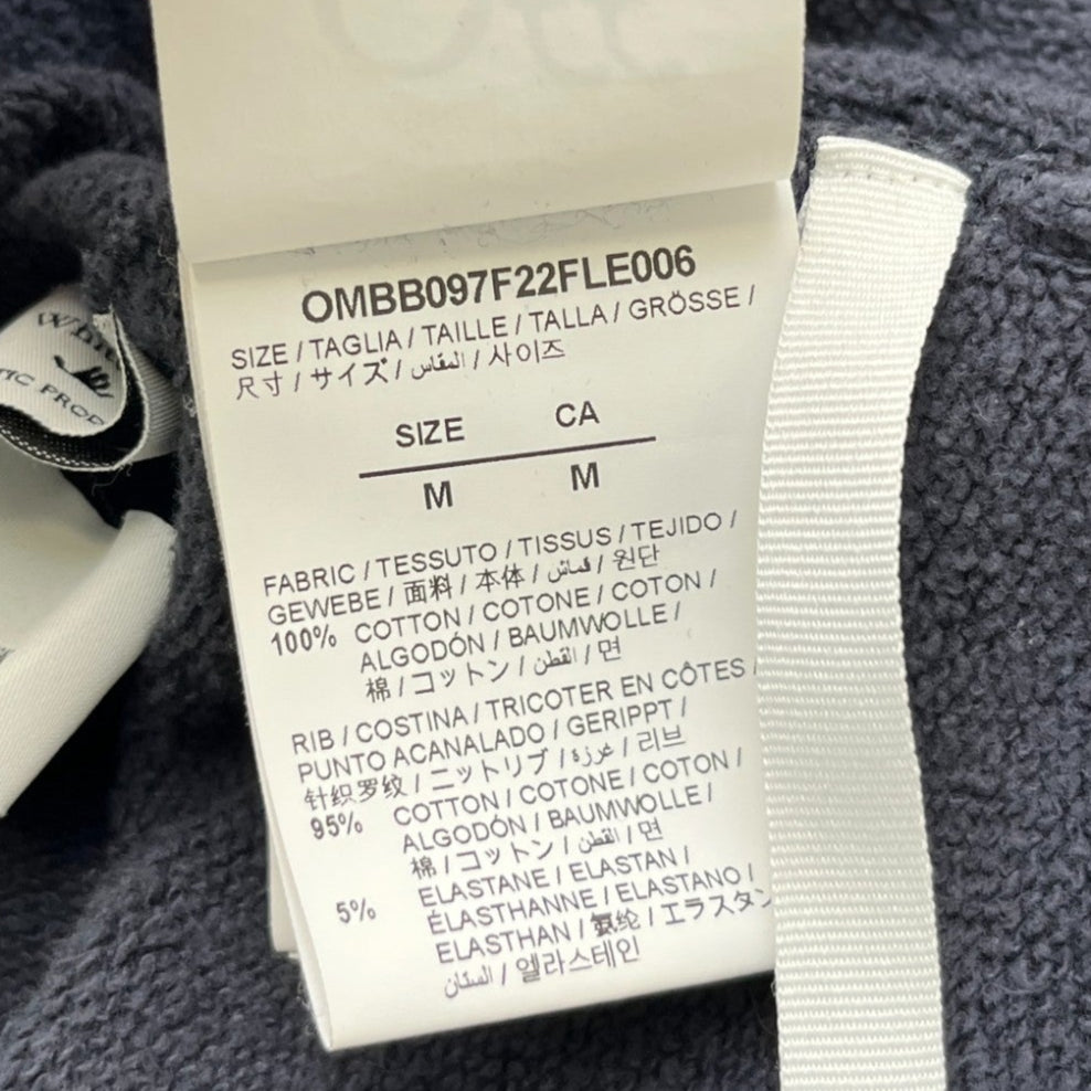 Men's Degrade Thunder Arrow Logo Hoodie Charcoal Size M