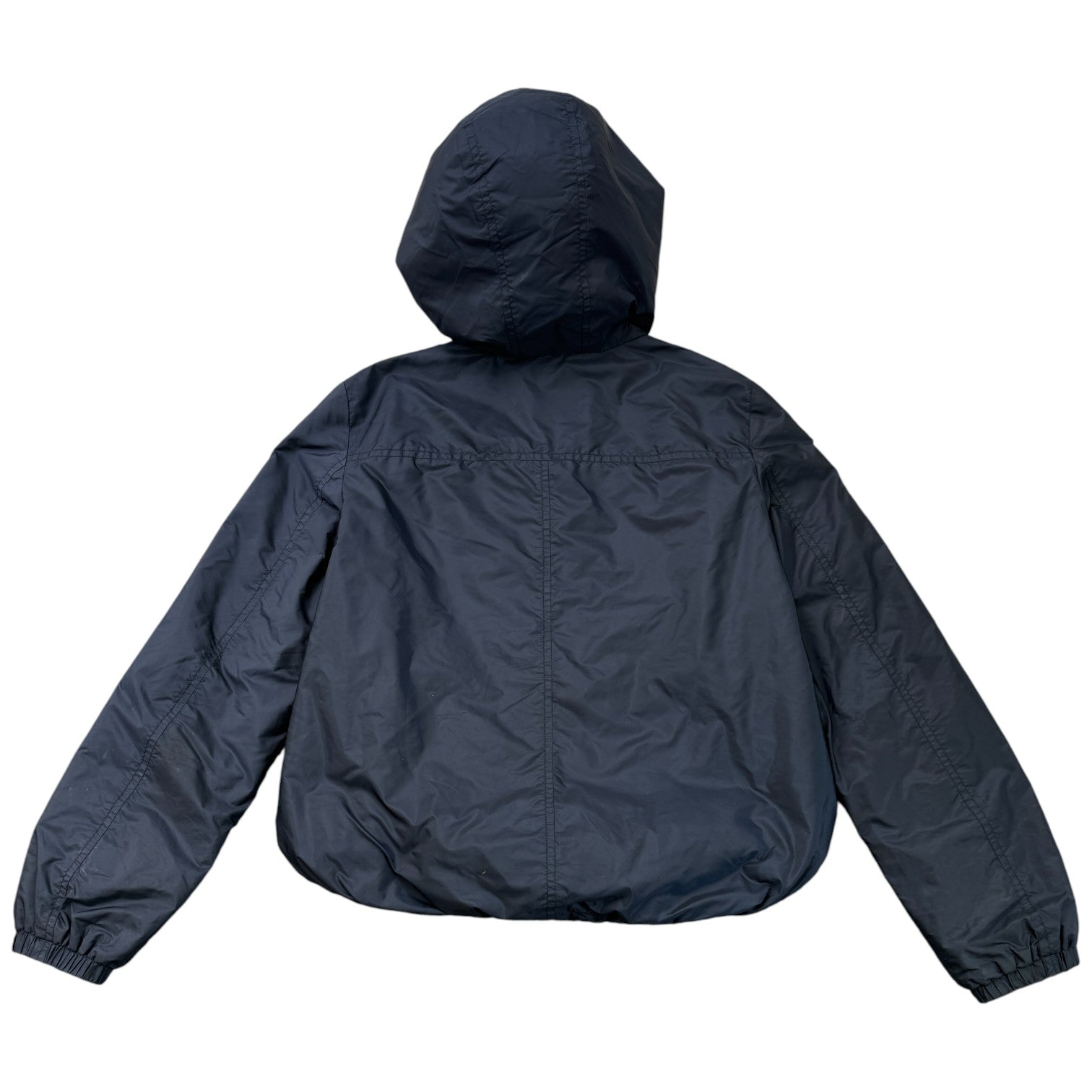 Women's Plaque Logo Jacket Navy Size IT 38 / UK 6