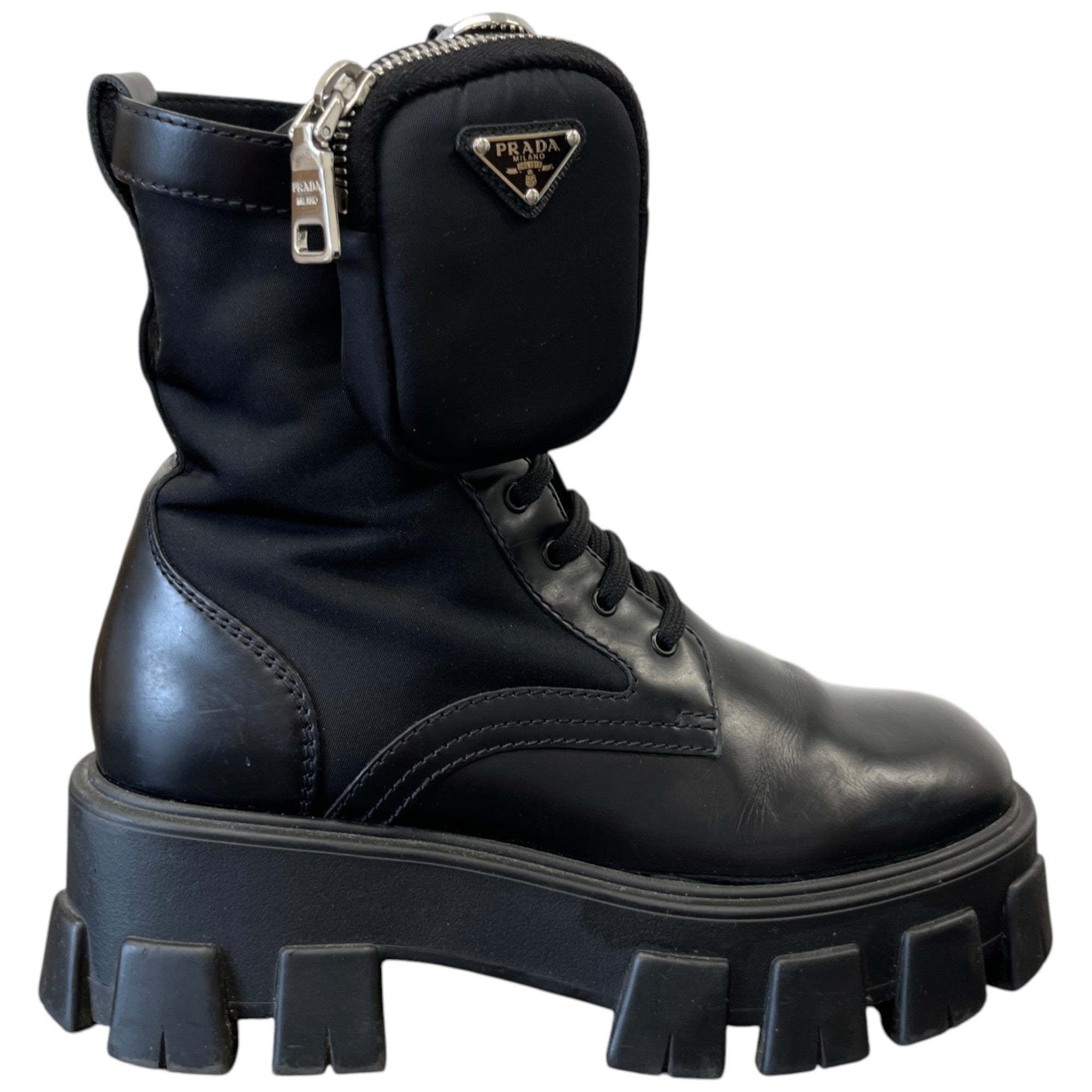 Women's Monolith Re-Nylon With Pouch Boots Black Size EU 37 / UK 4