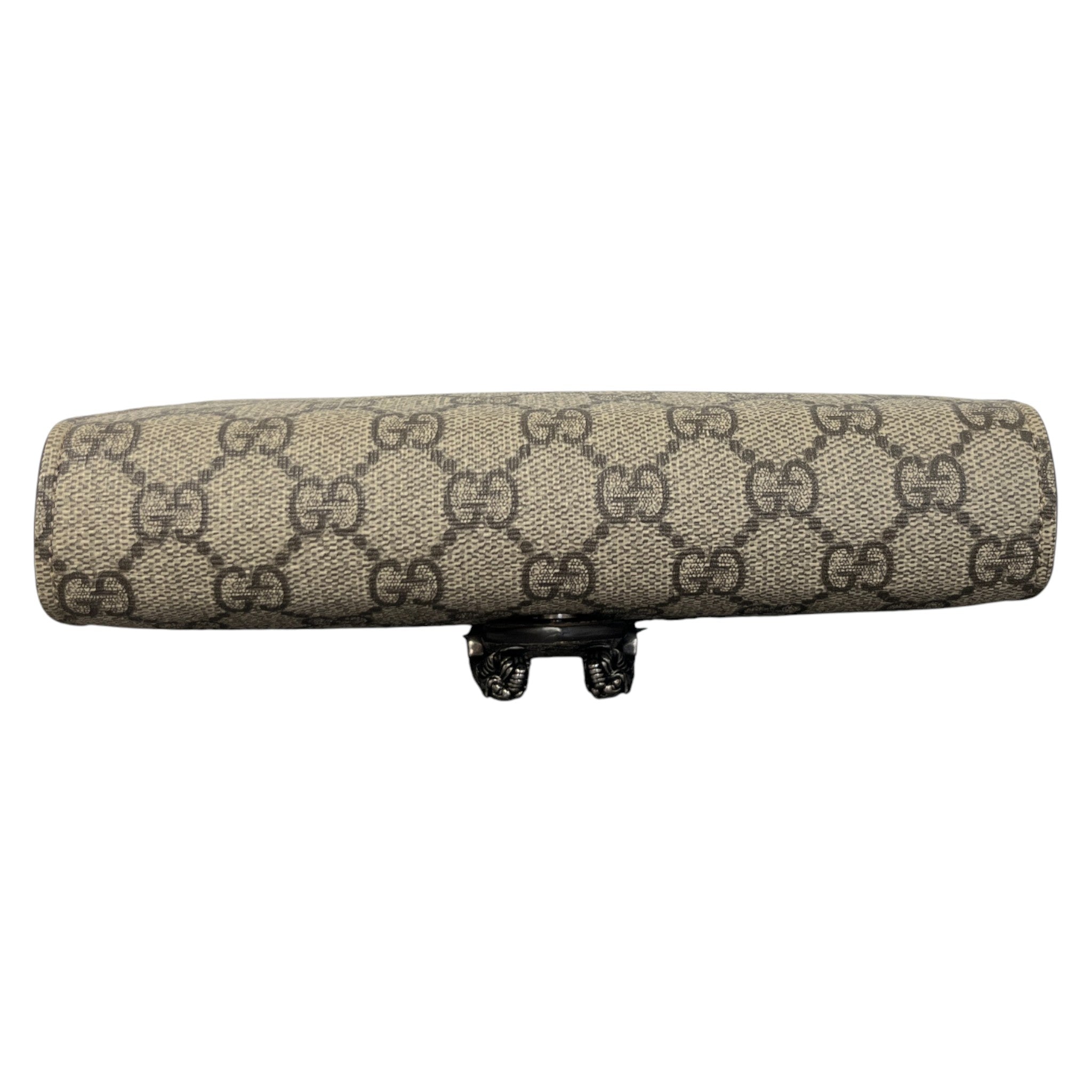 Women's Gg Supreme Dionysus Canvas Wallet-On-Chain Bag Beige