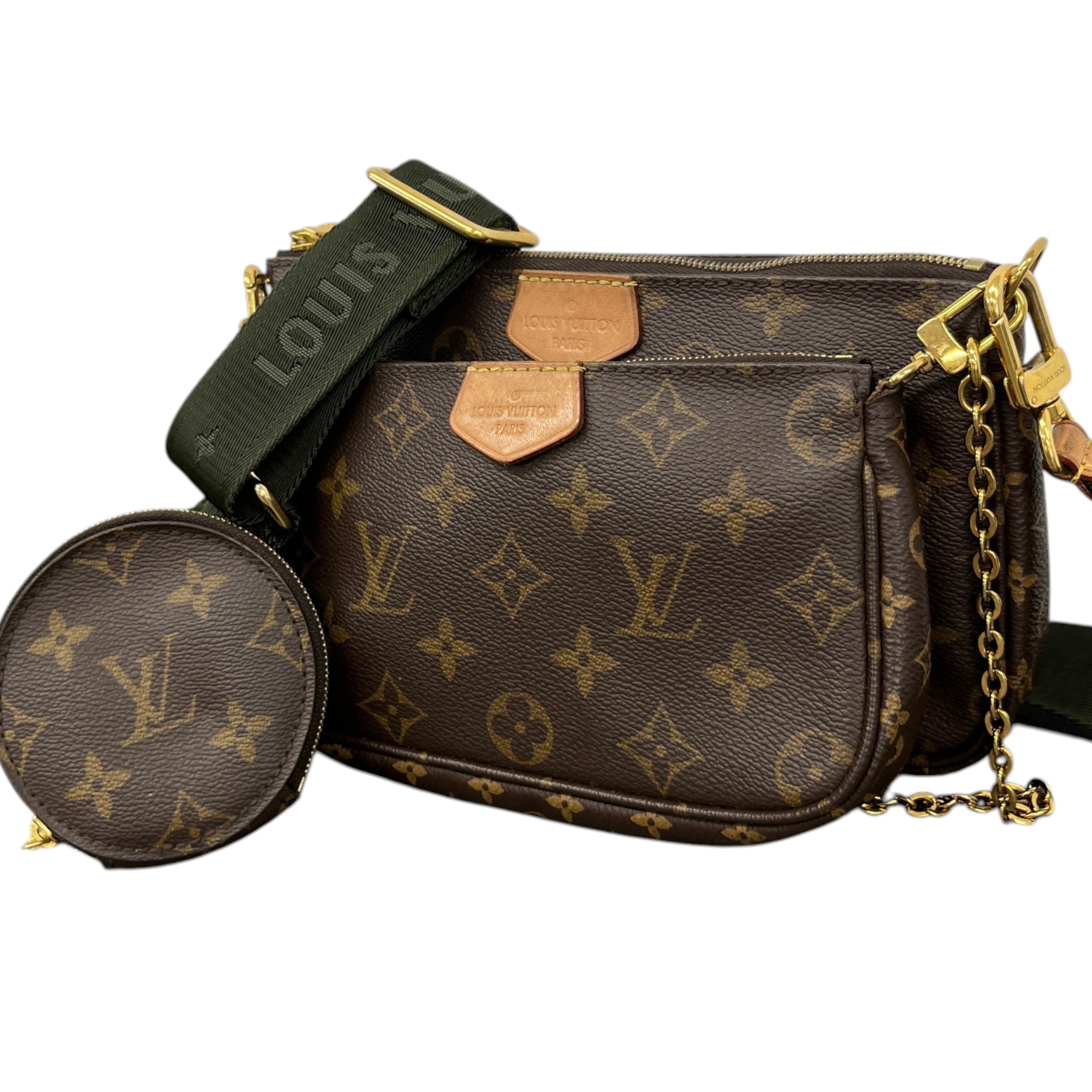 Women's Monogram Multi Pochette Accessoires Bag Brown