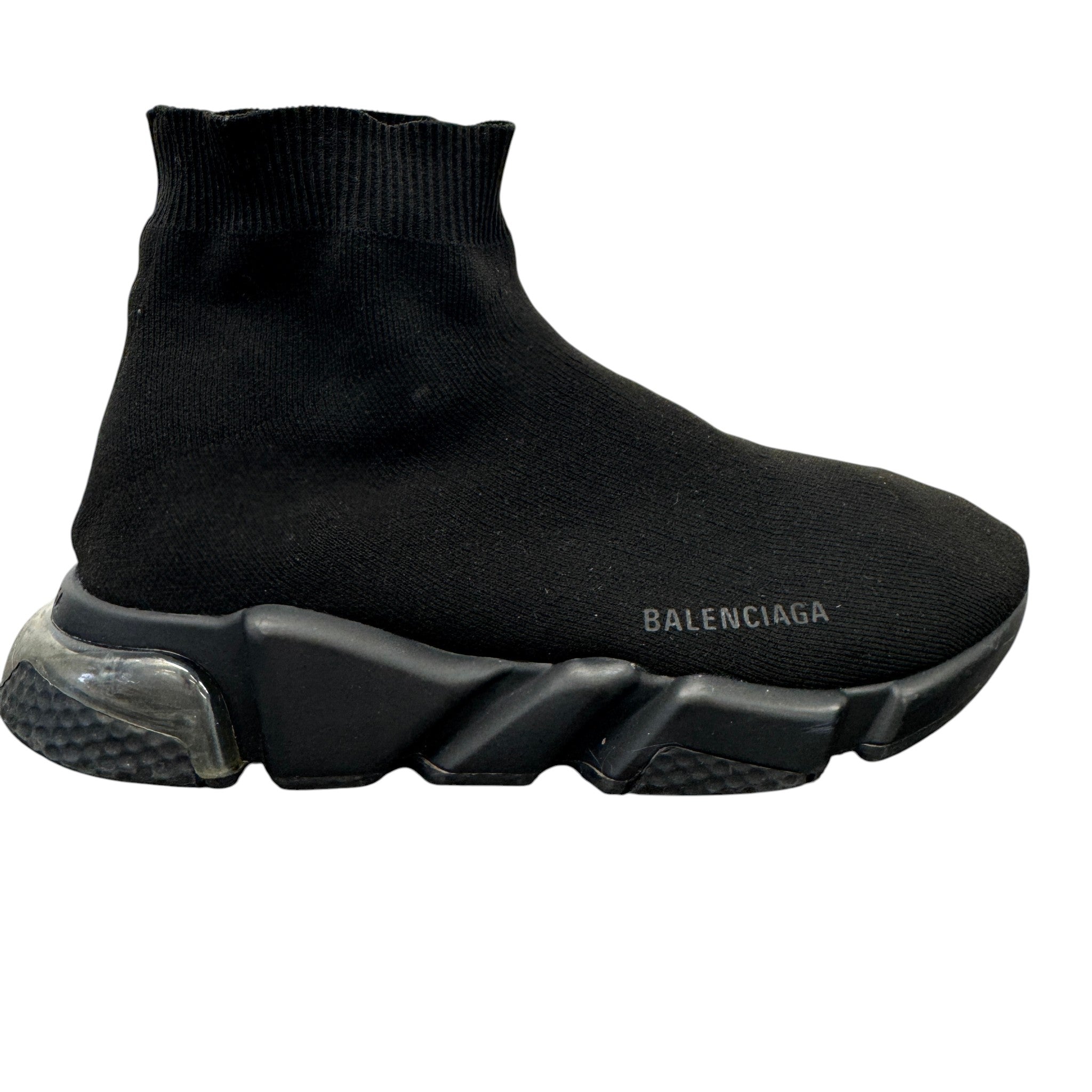 Men's Speed Socks High Trainers Black Size EU 42 / UK 8