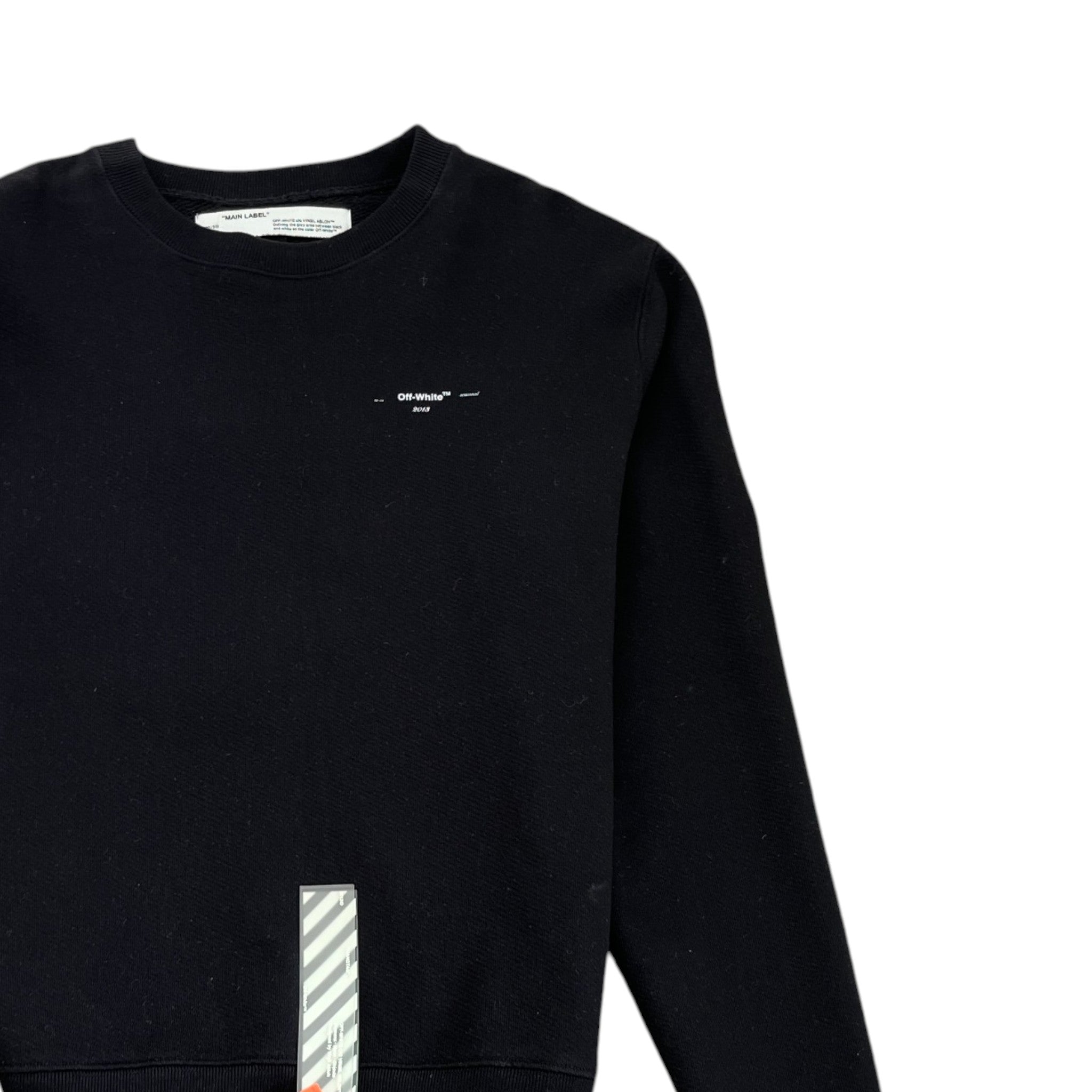 Men's Arrow Logo Jumper Black Size XL