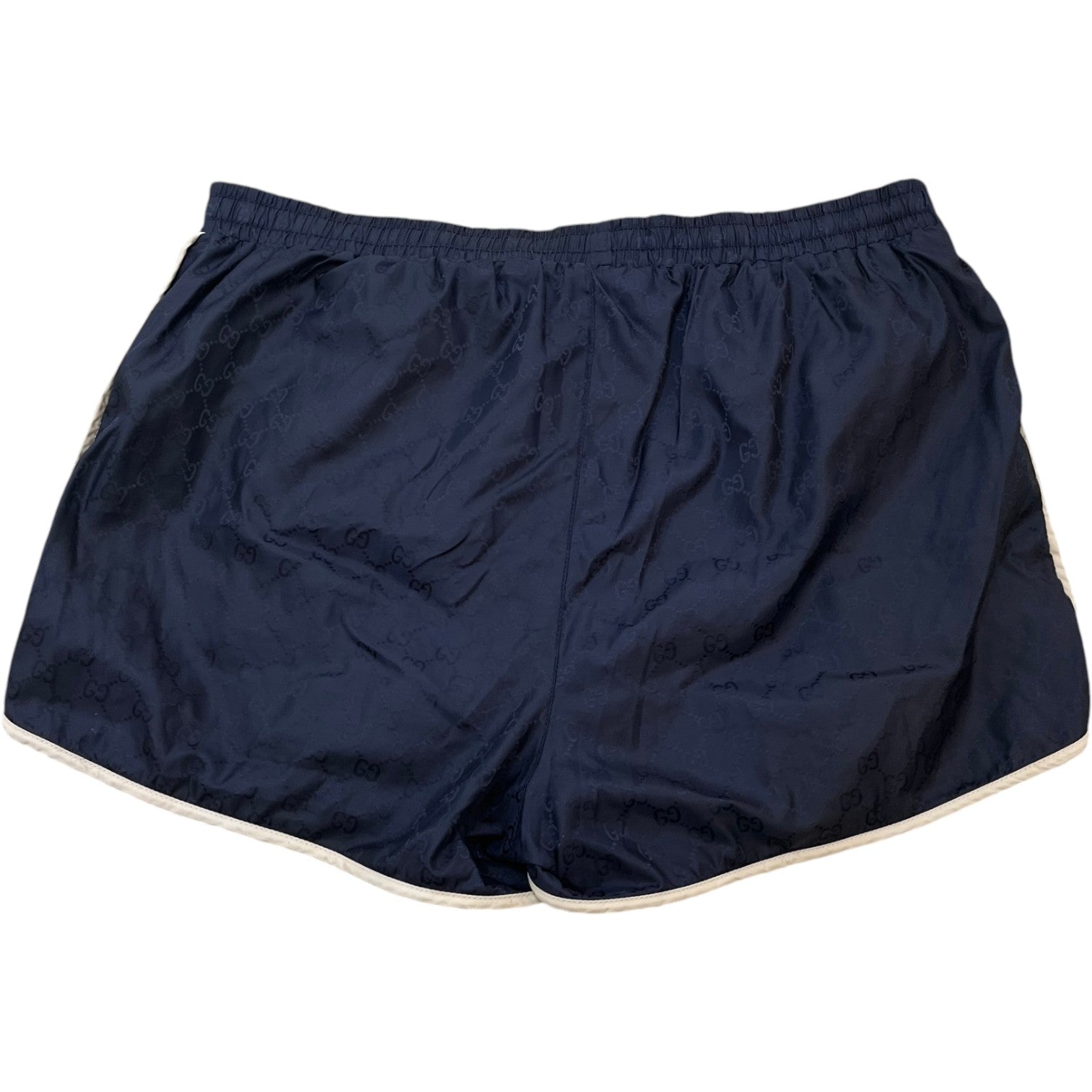 Men's Gg Supreme Bee Swim Shorts Navy Size W30 / IT 46