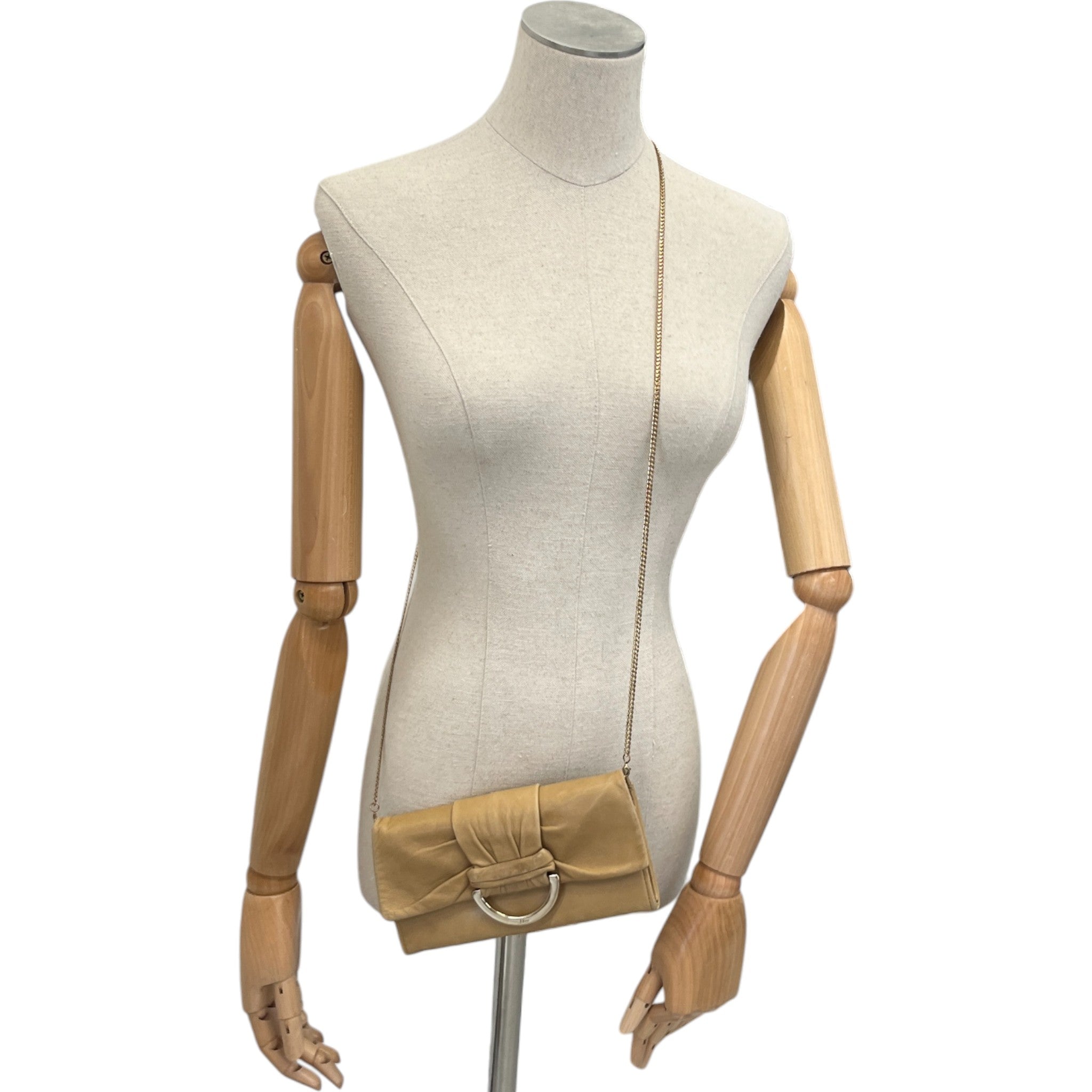 Women's Demi Lune Handbag Beige