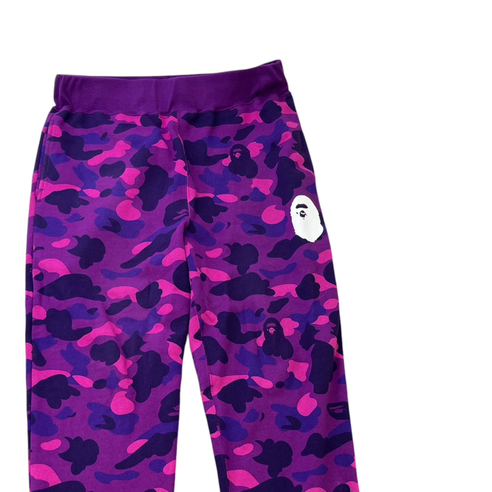 Men's Camo Joggers Purple Size L
