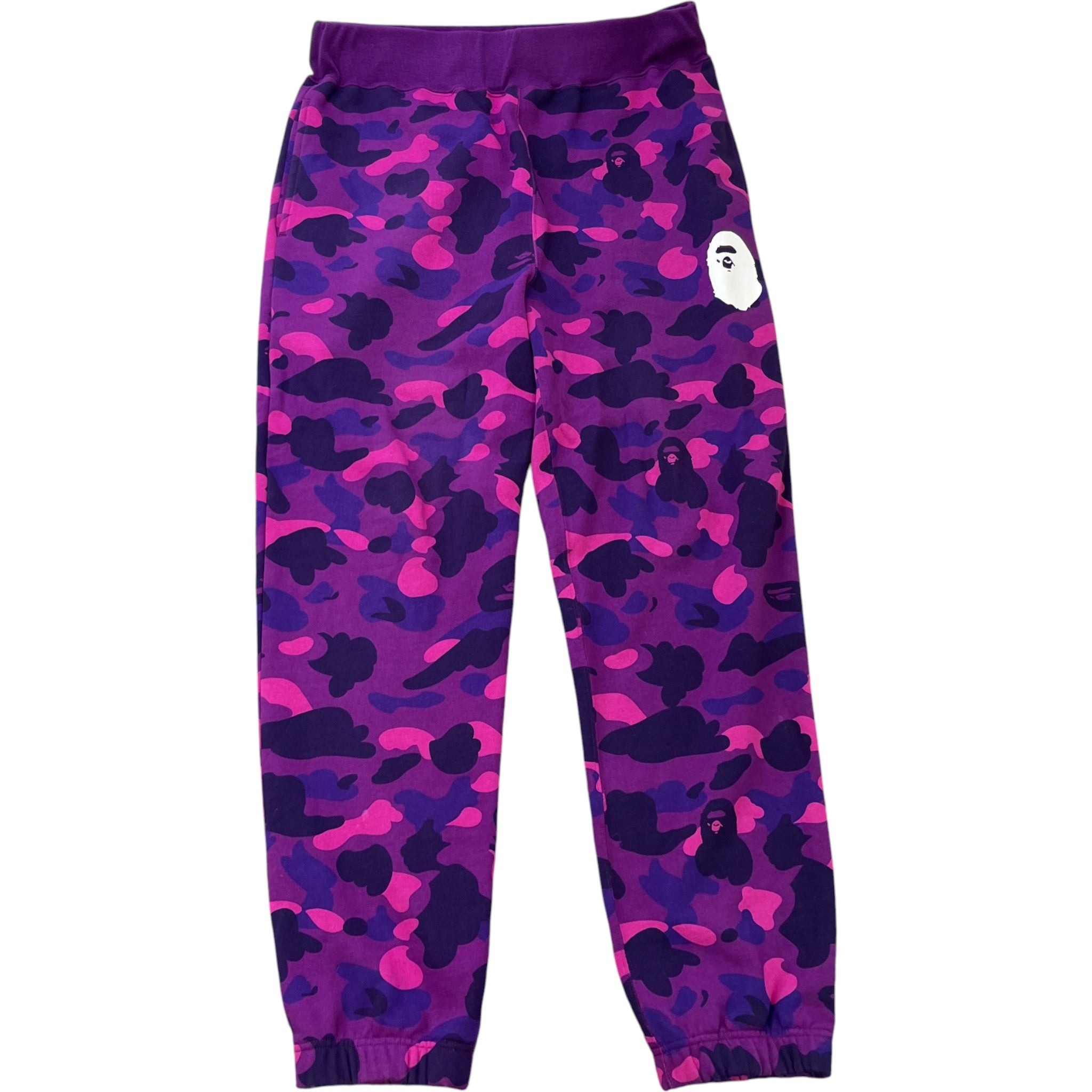 Men's Camo Joggers Purple Size L