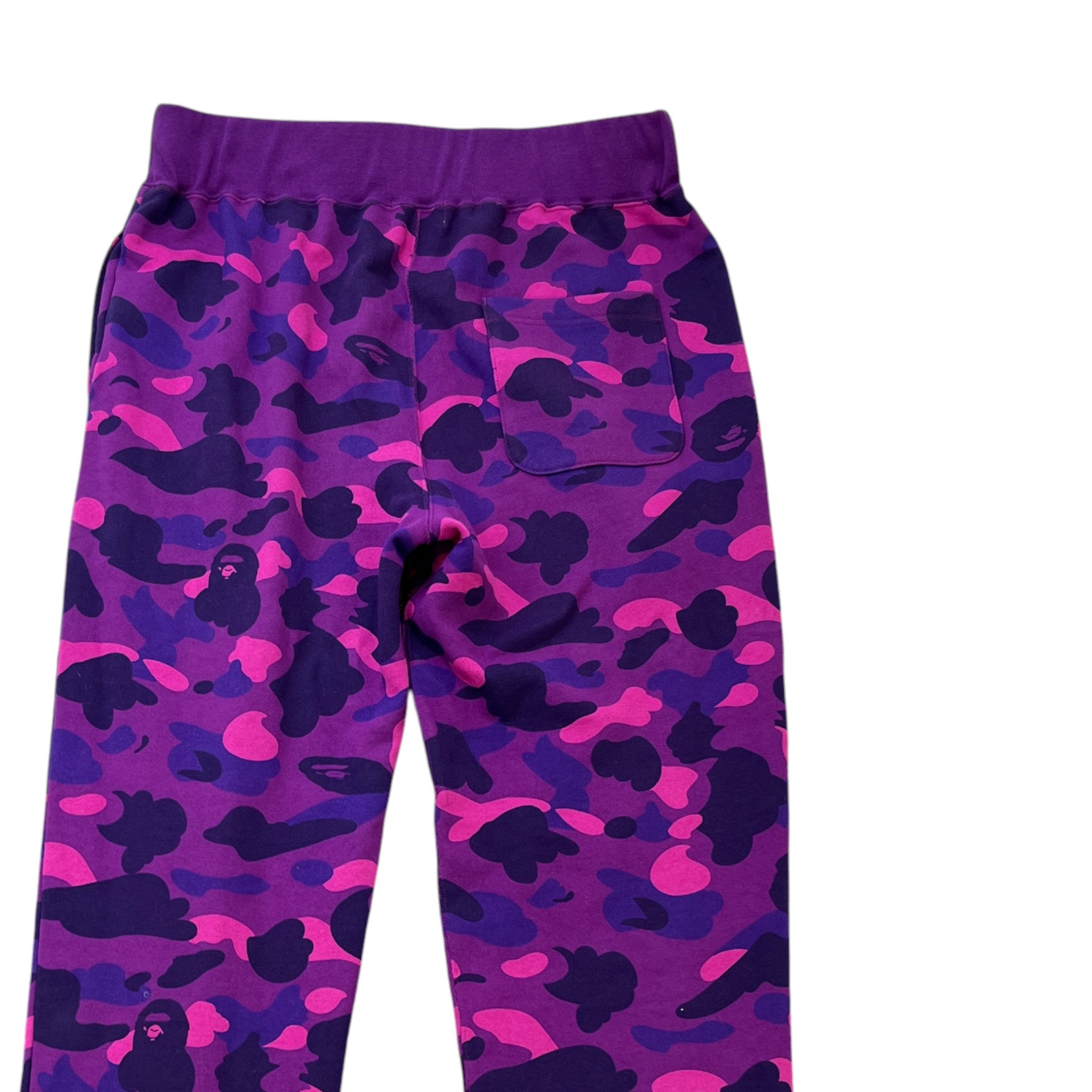 Men's Camo Joggers Purple Size L