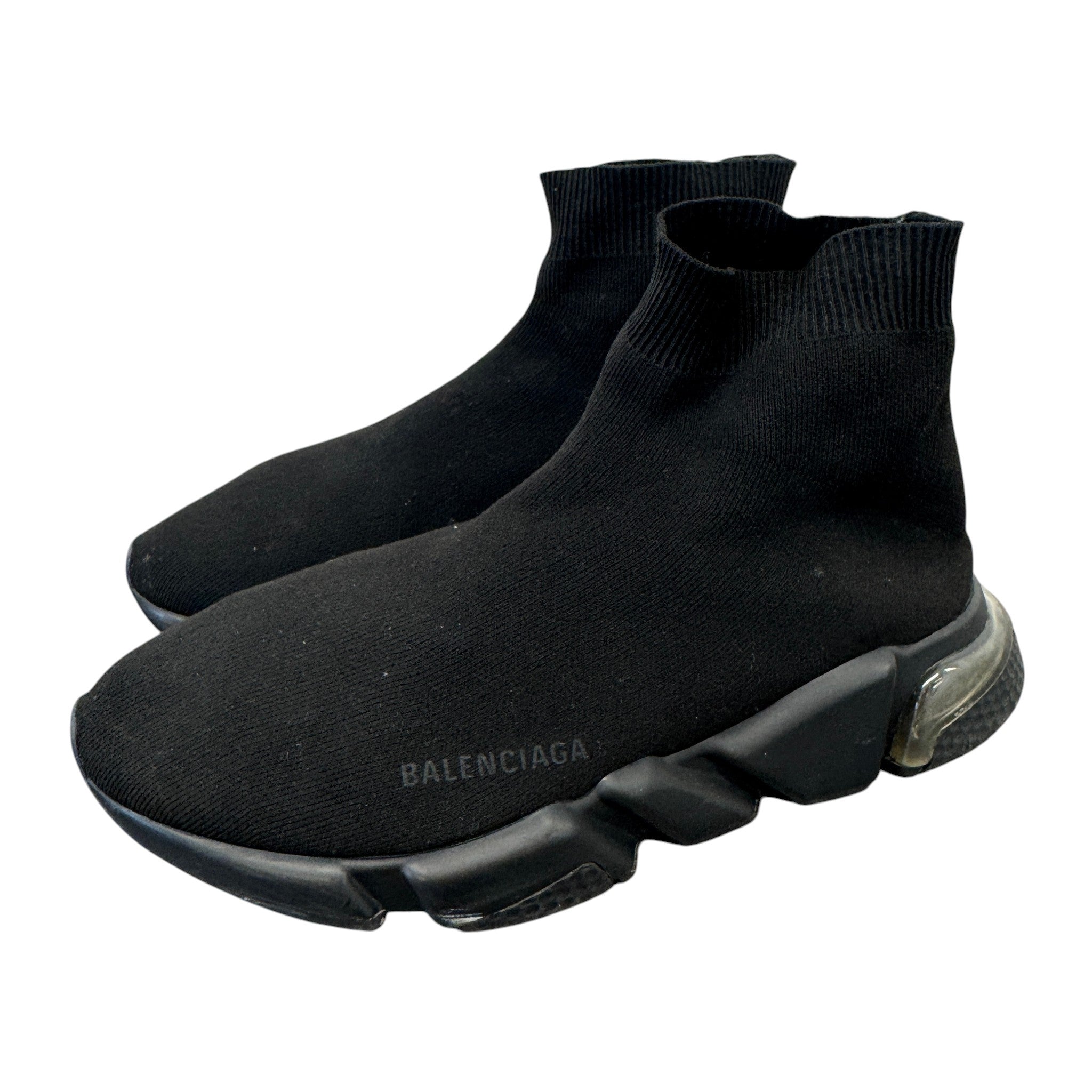 Men's Speed Socks High Trainers Black Size EU 42 / UK 8