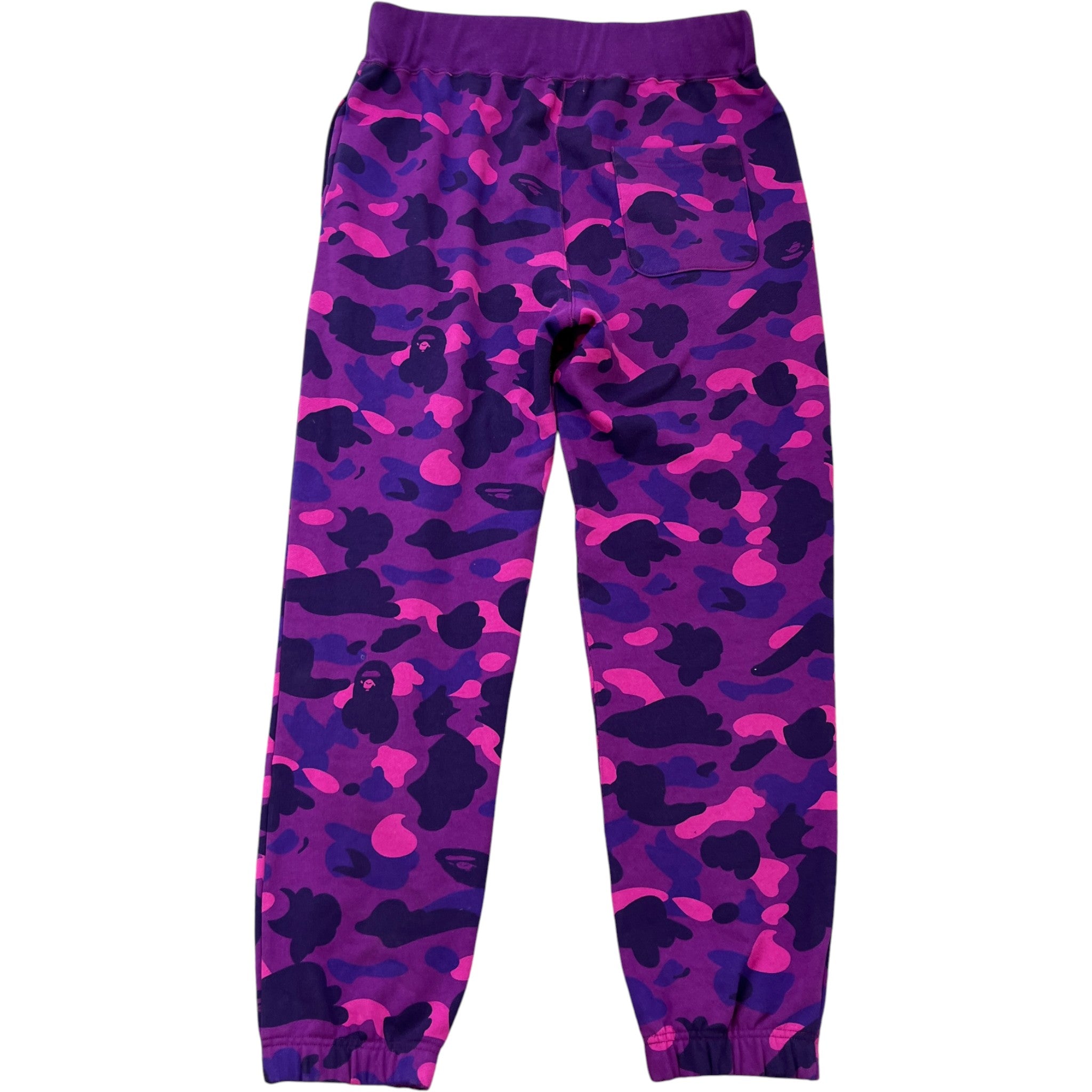 Men's Camo Joggers Purple Size L