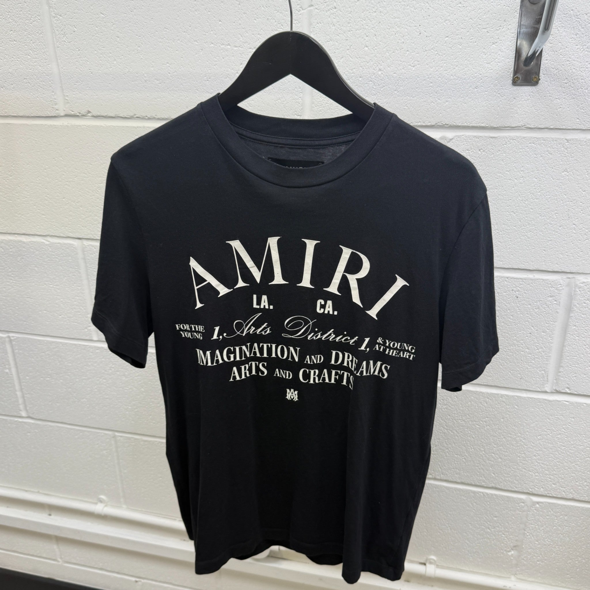 Men's Arts District T-Shirt Black Size S