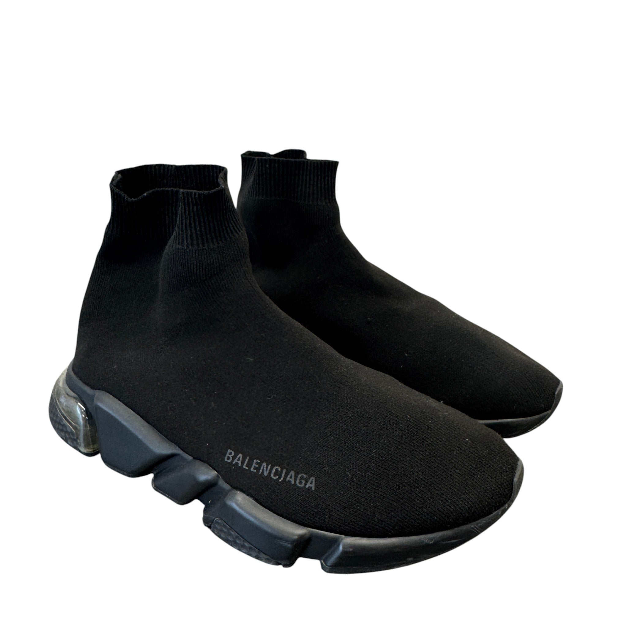 Men's Speed Socks High Trainers Black Size EU 42 / UK 8