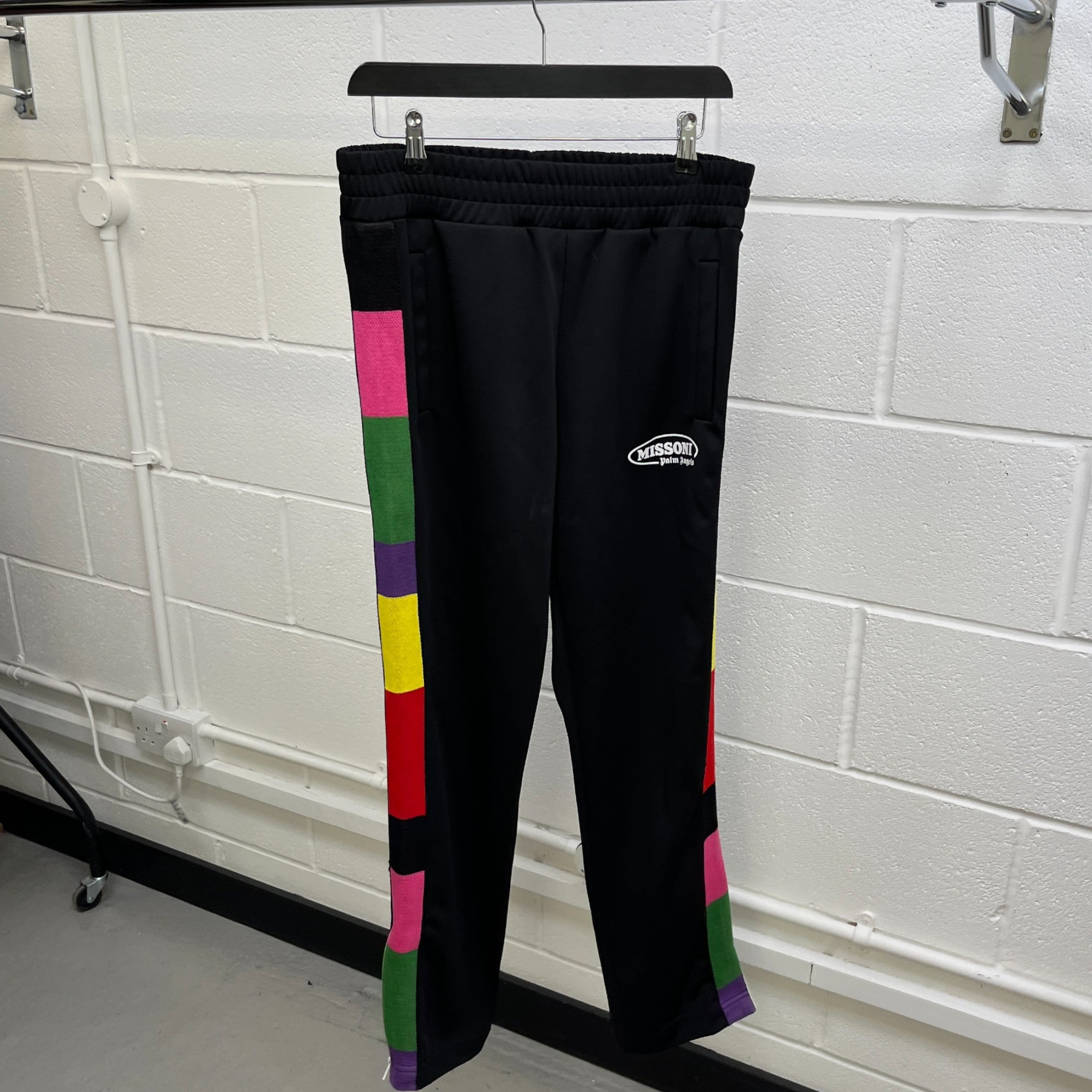 Men's X Missoni Joggers Black Size M