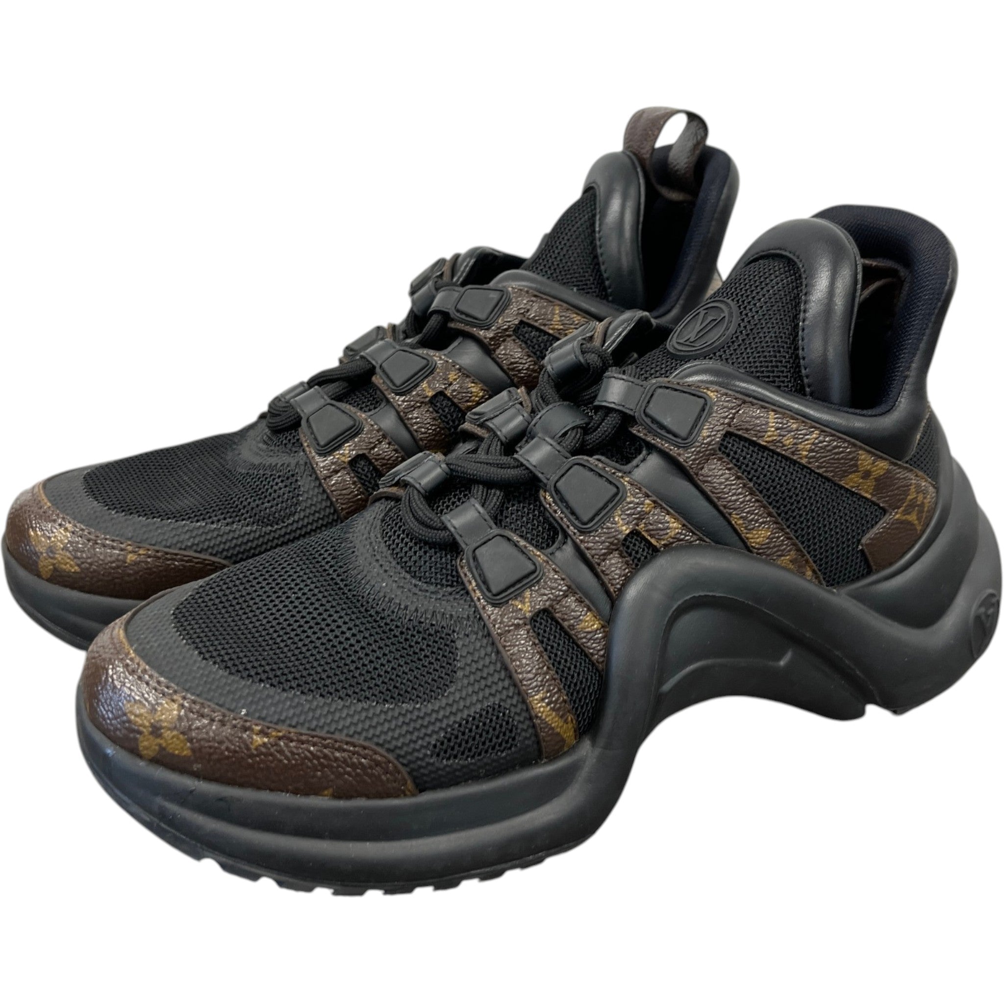 Women's Monogram Archlight Low Trainers Black Size EU 38 / UK 5