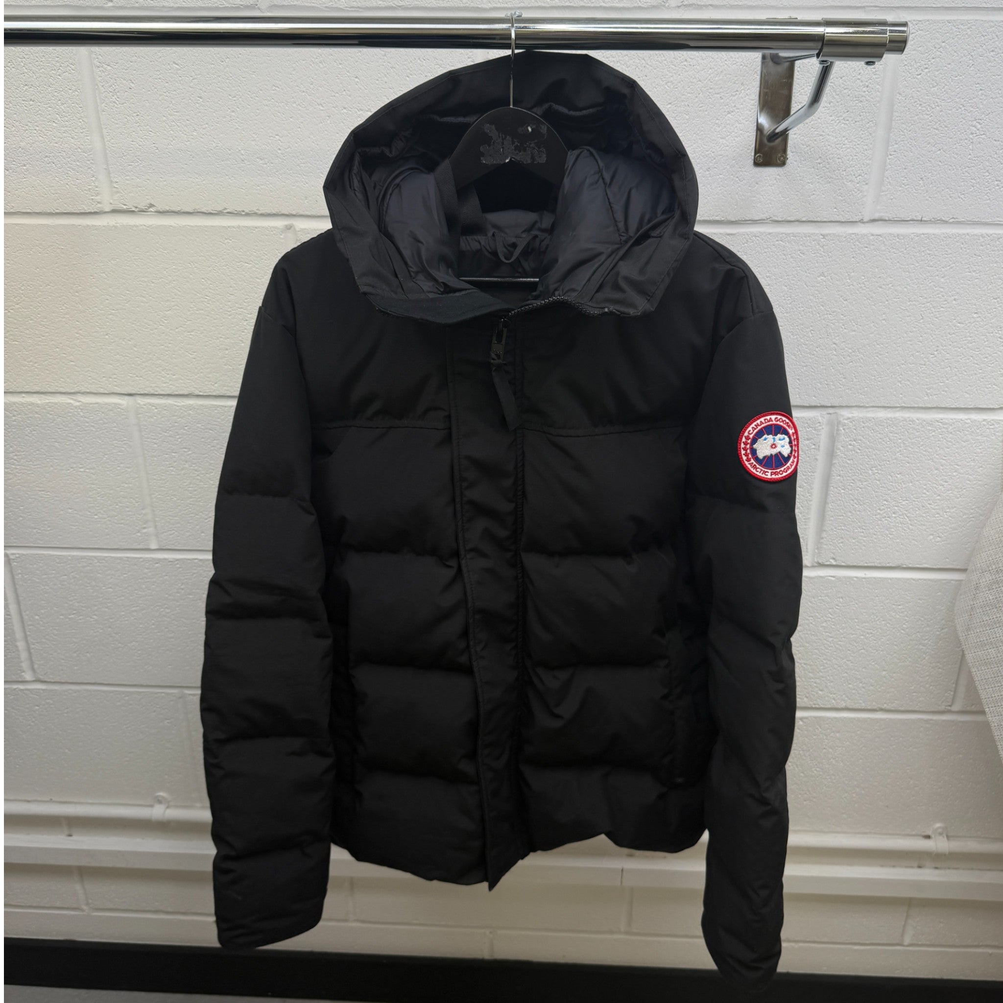 Men's Macmillan Parka Down Jacket Black Size XL