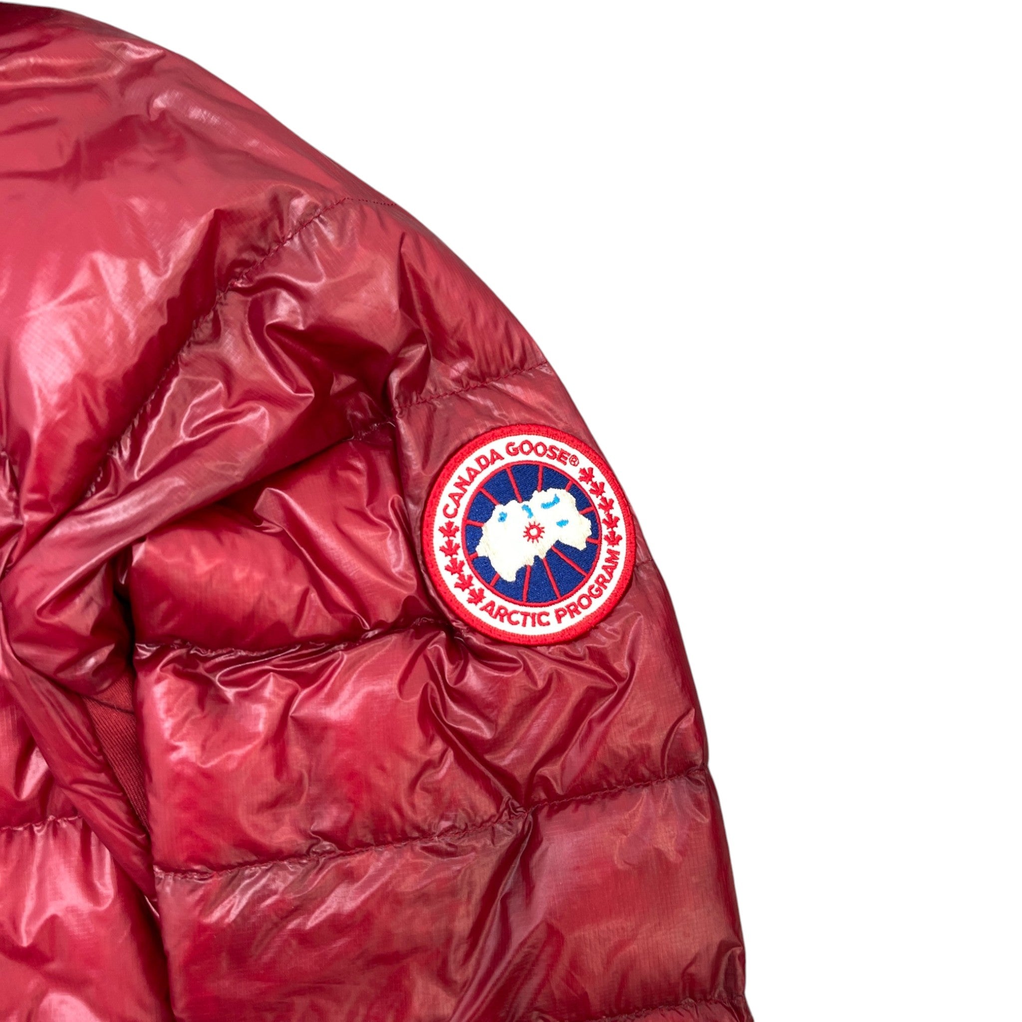 Men's Hybridge Lite Down Jacket Red Size L