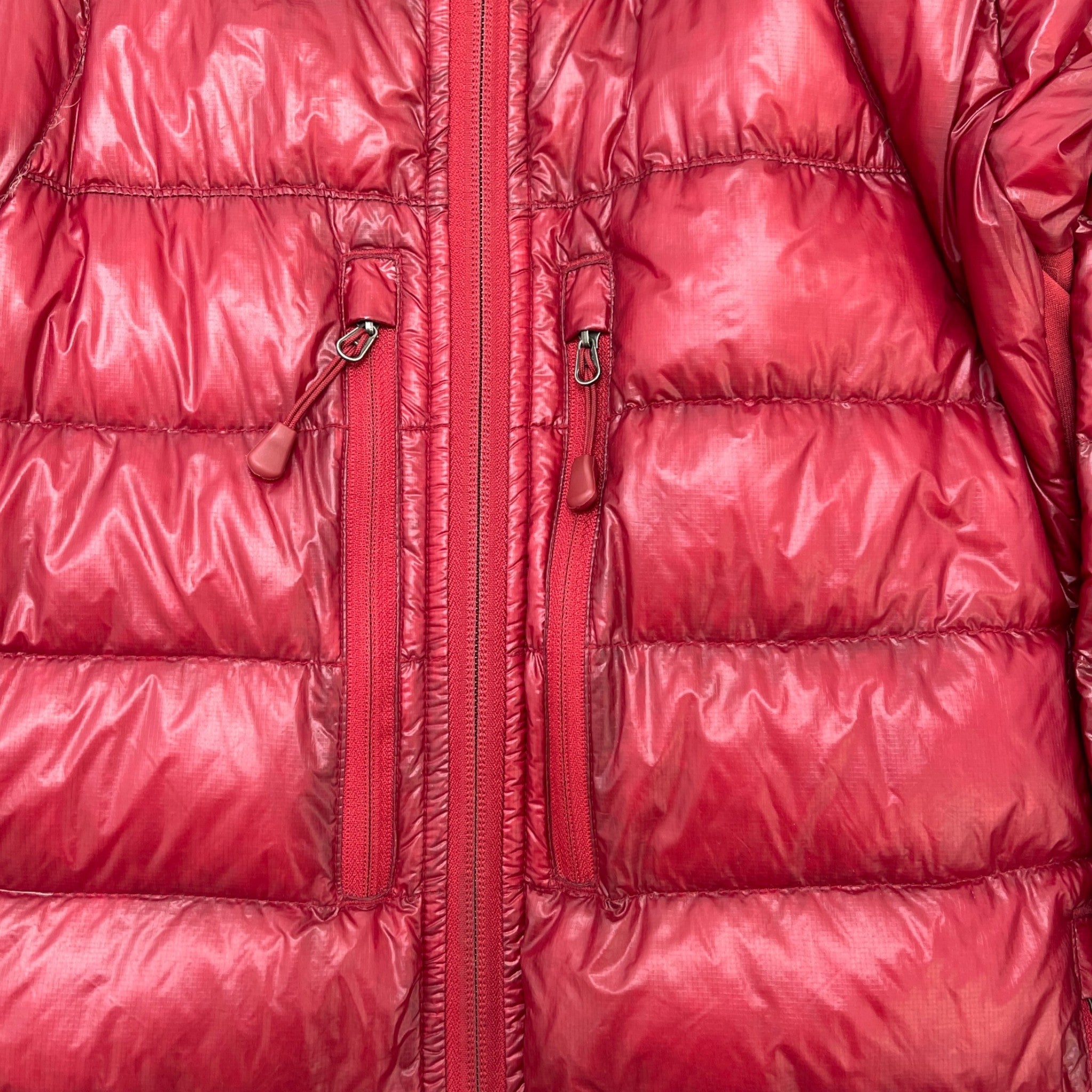 Men's Hybridge Lite Down Jacket Red Size L