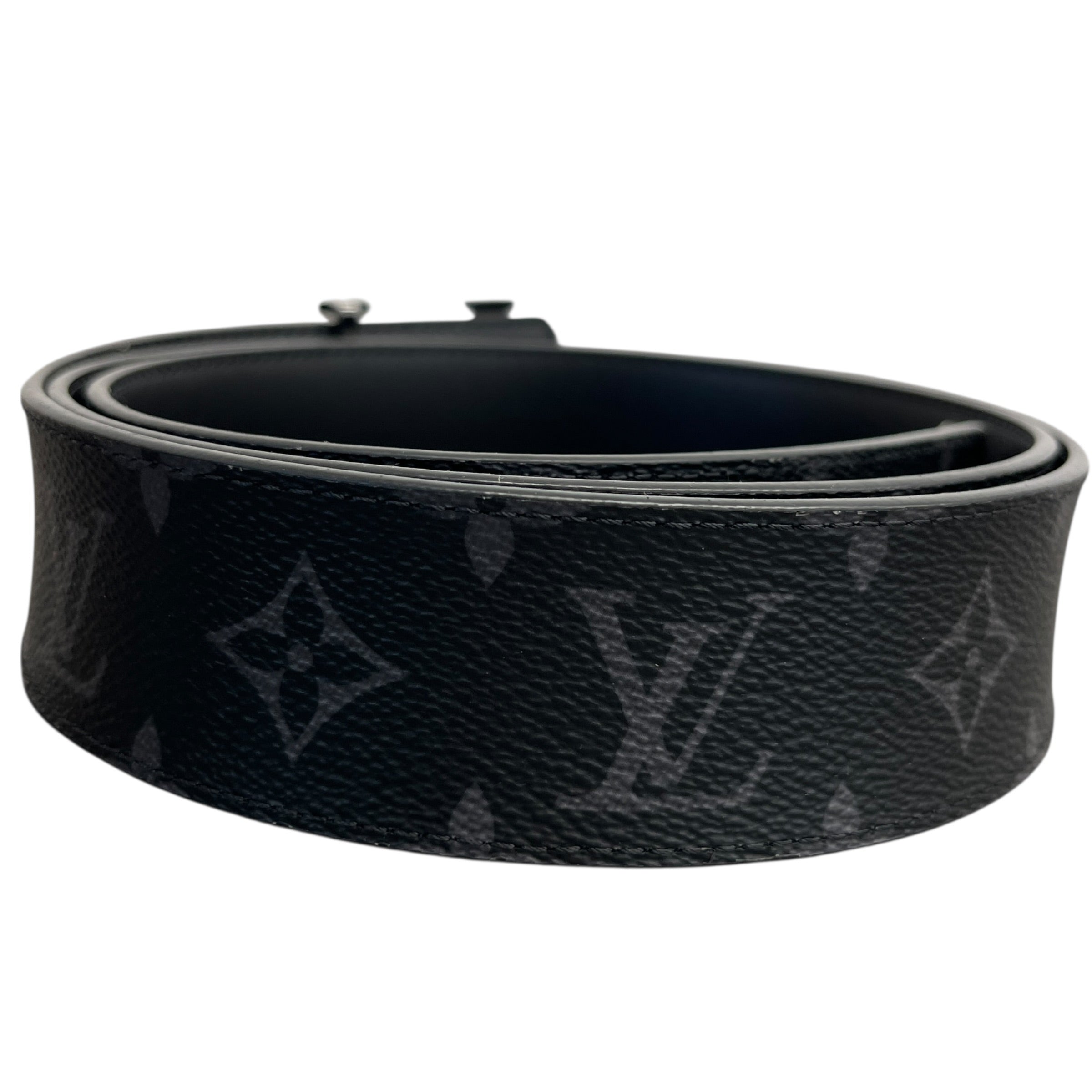 Men's Monogram Eclipse Belt Black Size Waist 38"