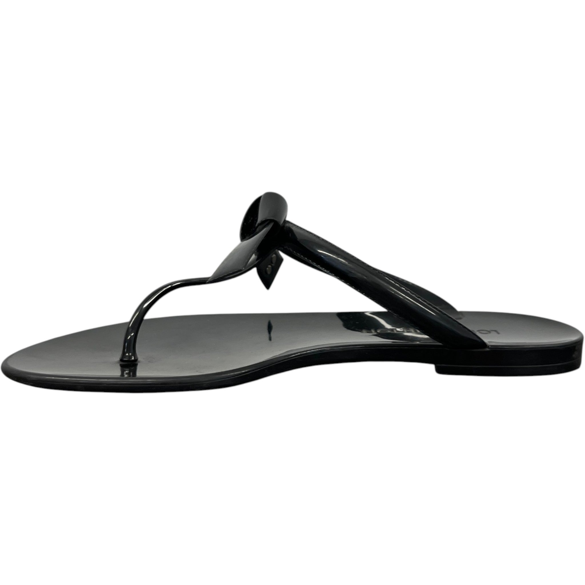 Women's Lv Logo Buckle Sandals Black Size EU 38 / UK 5