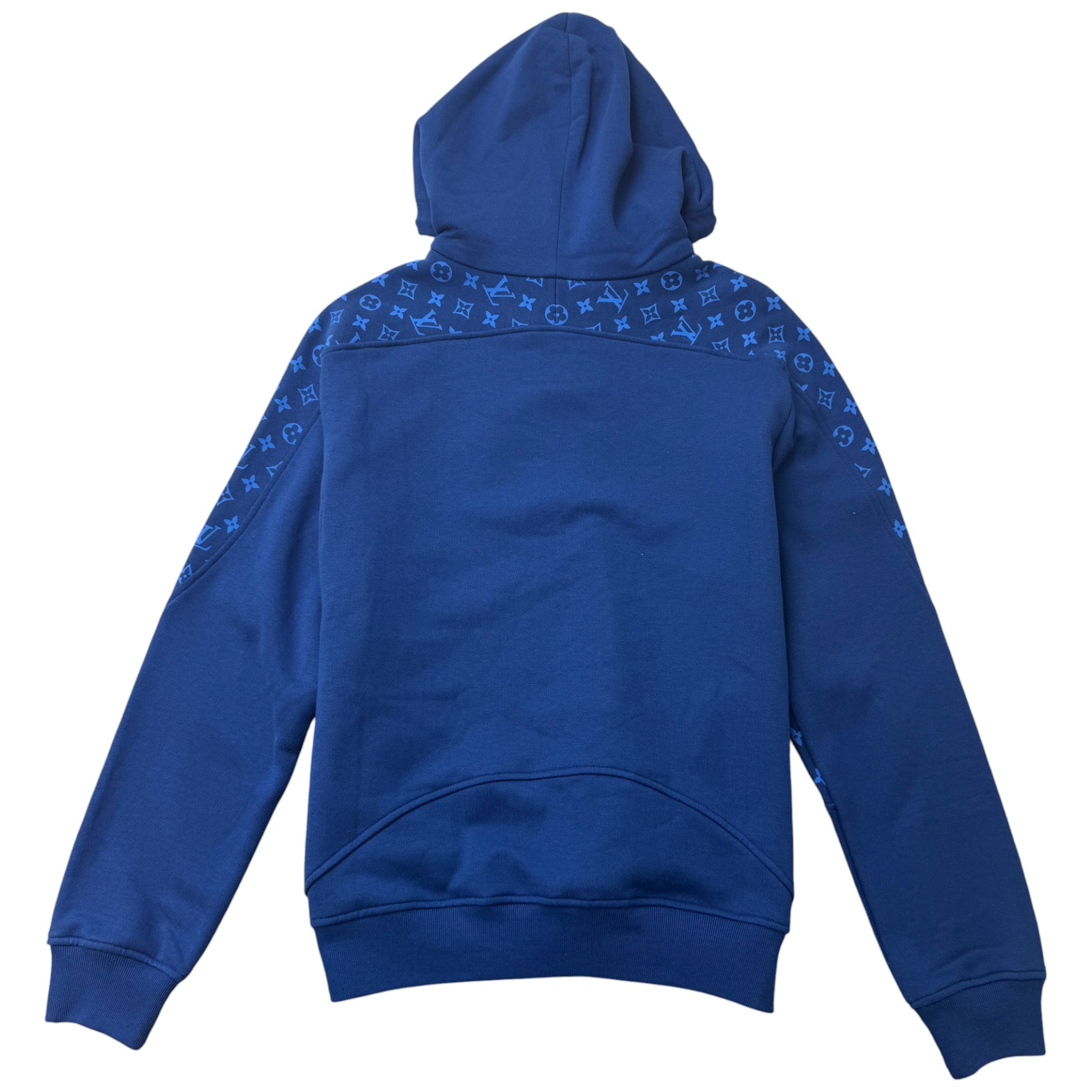Men's Monogram Hoodie Blue Size S