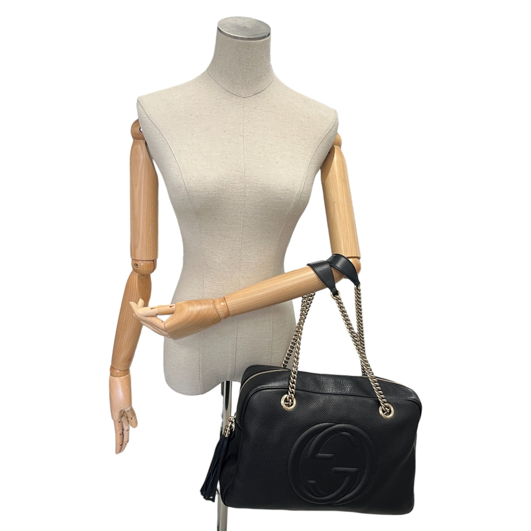 Women's Soho Chain Handbag Black