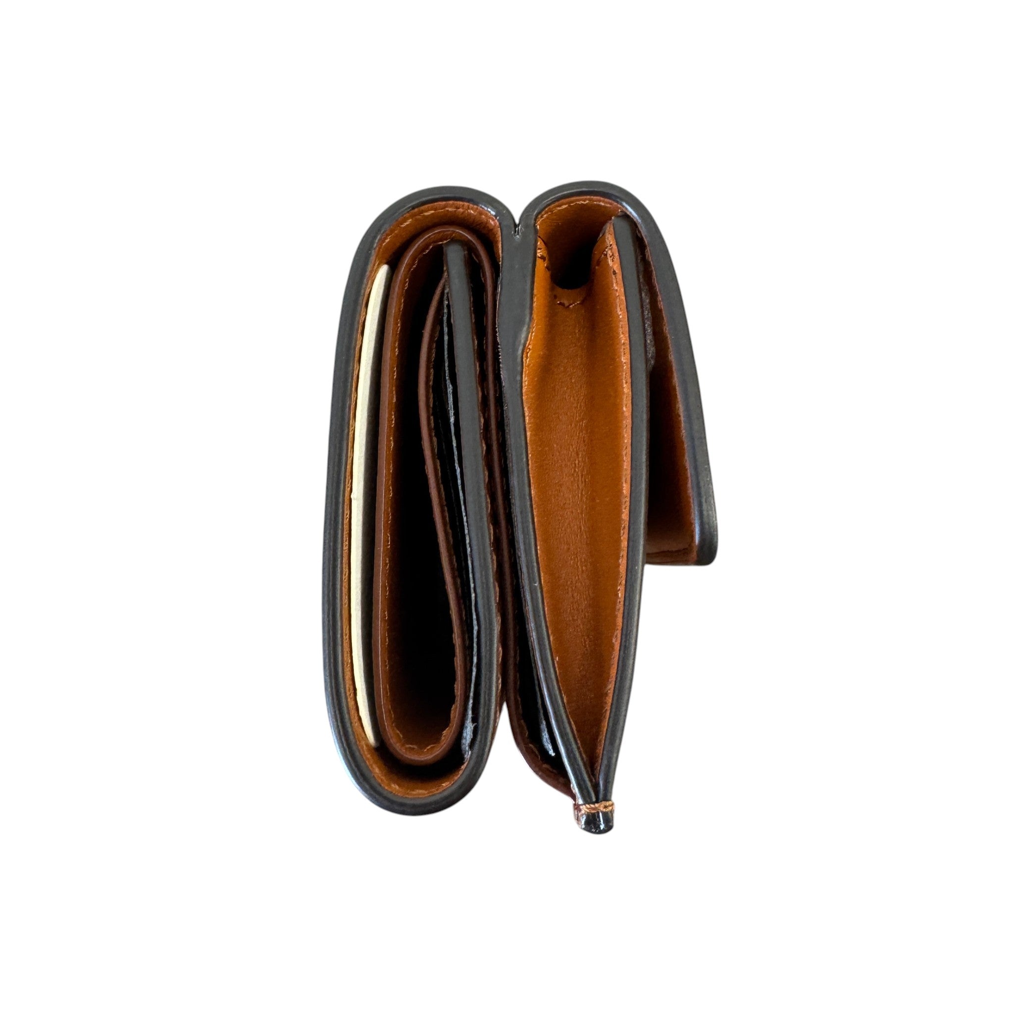 Men's Micro Trifold Wallet Brown
