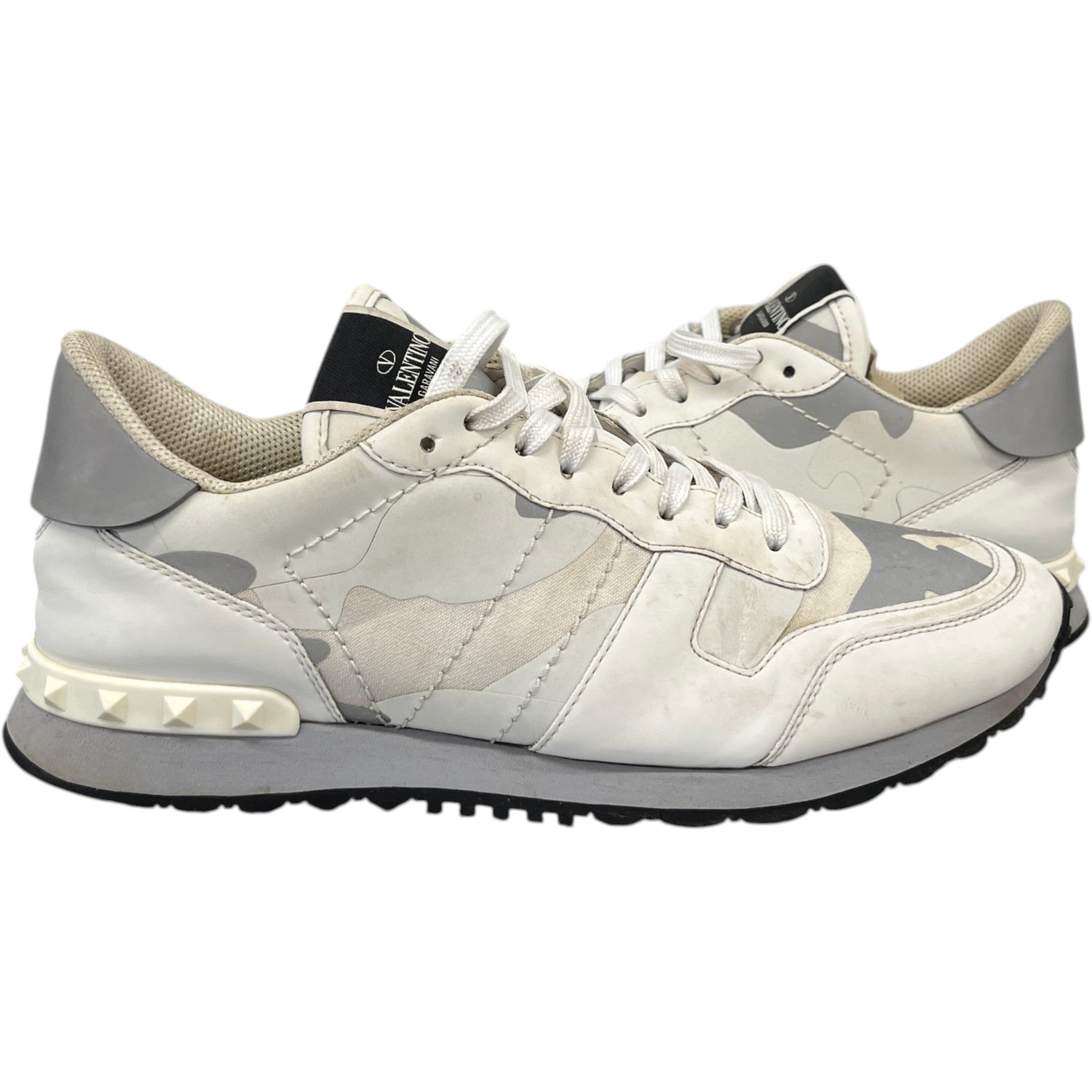 Men's Camouflage Rockrunner Low Trainers Grey Size EU 42 / UK 8
