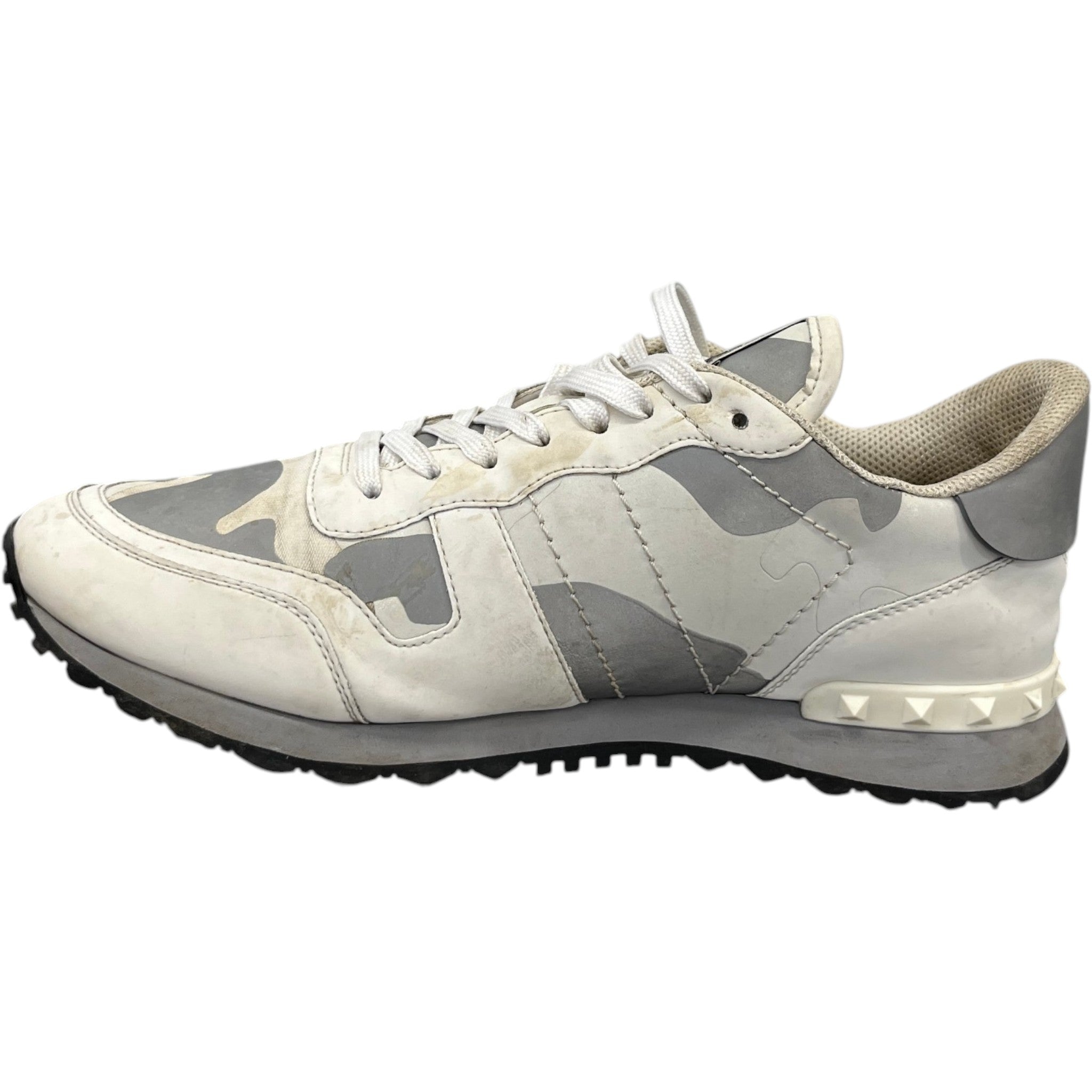 Men's Camouflage Rockrunner Low Trainers Grey Size EU 42 / UK 8