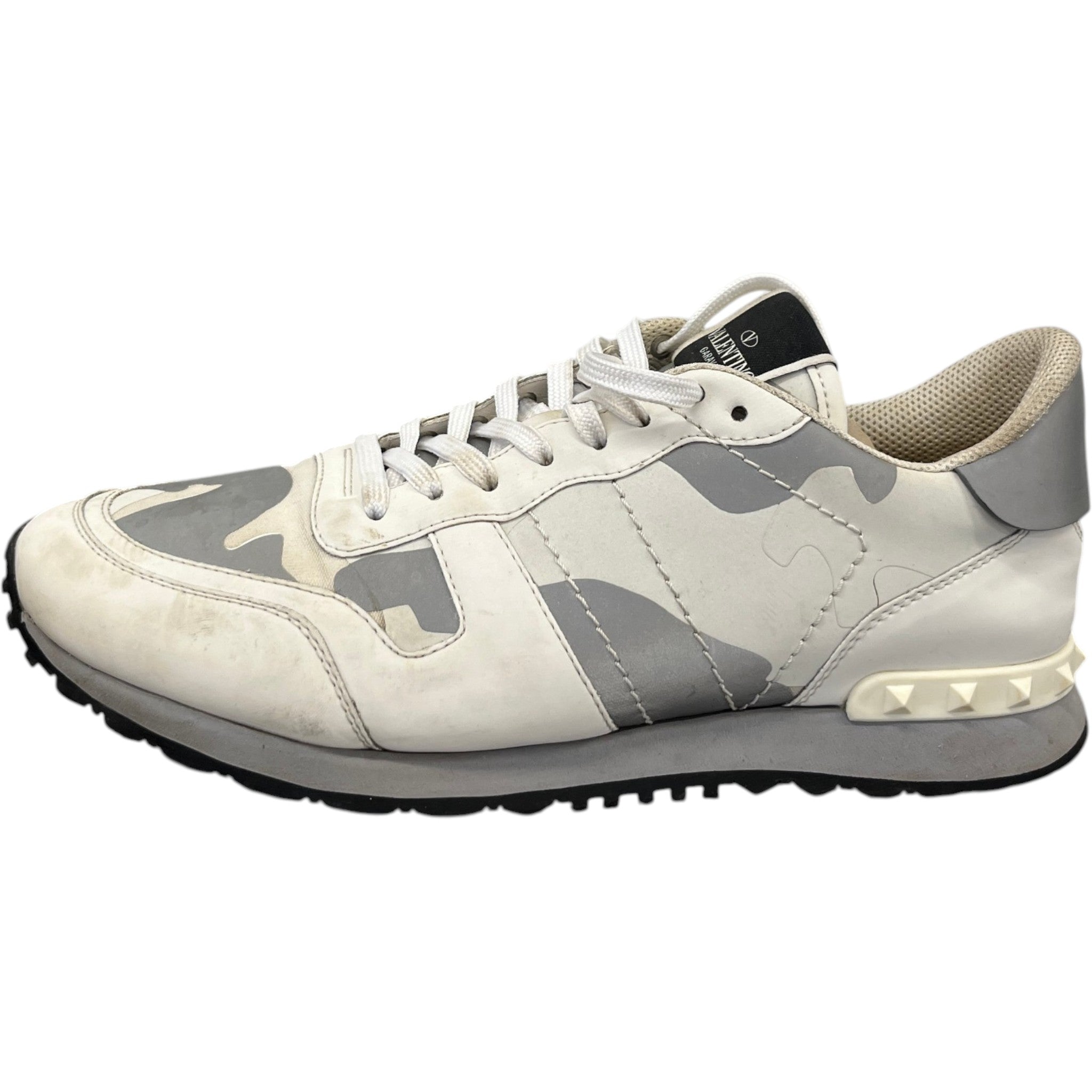 Men's Camouflage Rockrunner Low Trainers Grey Size EU 42 / UK 8