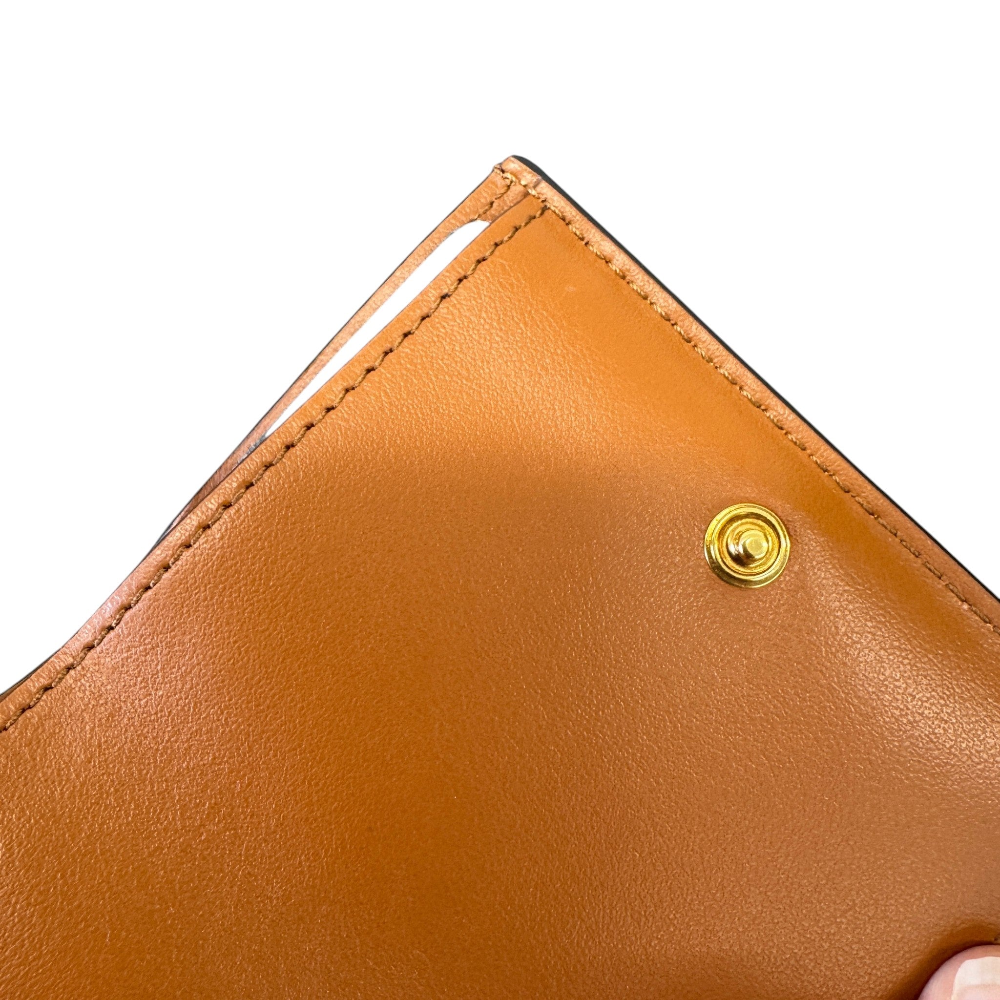 Men's Micro Trifold Wallet Brown