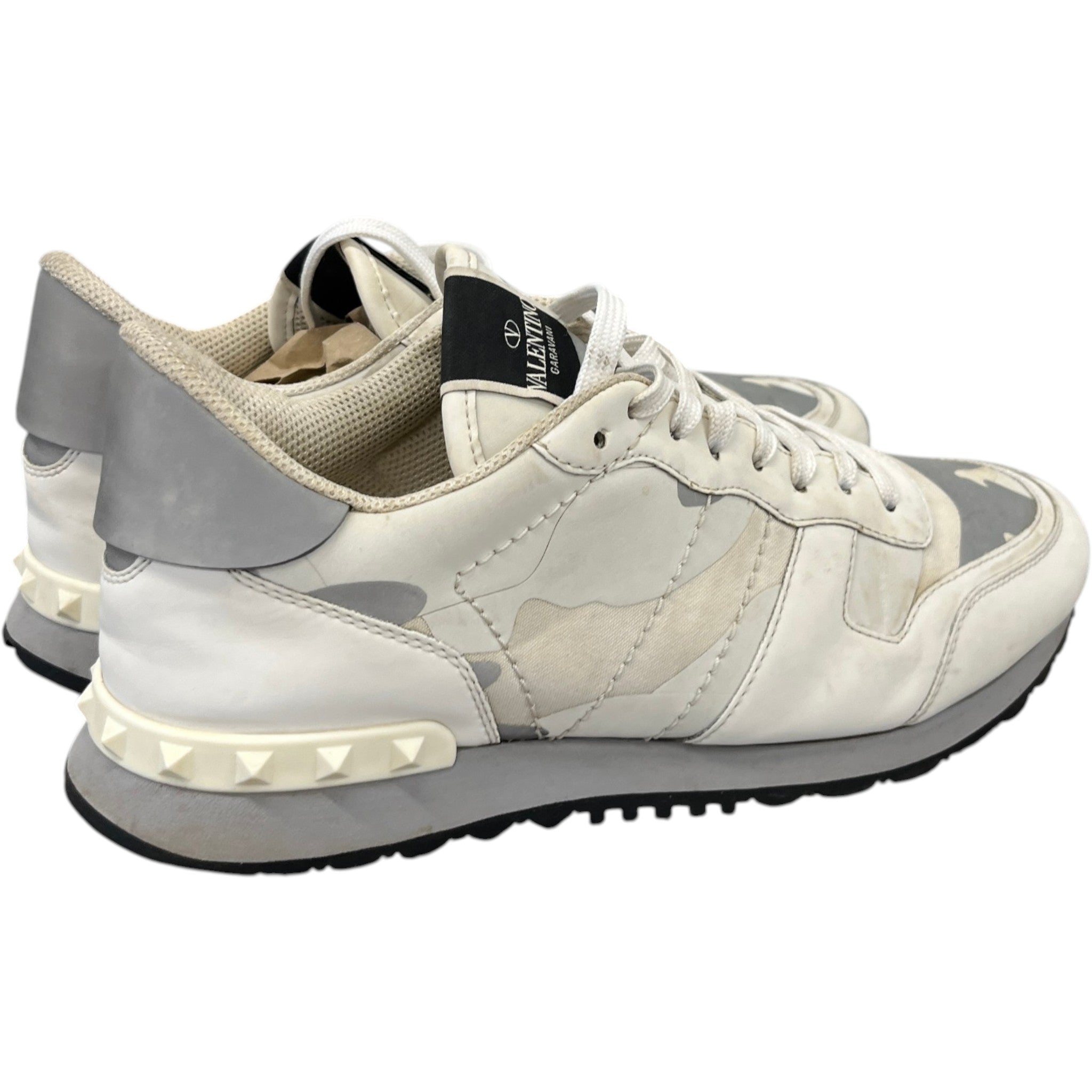 Men's Camouflage Rockrunner Low Trainers Grey Size EU 42 / UK 8