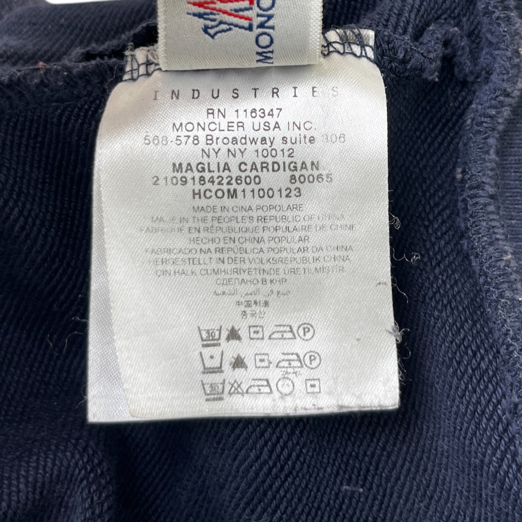 Men's Maglia Sweatshirt Navy Size L