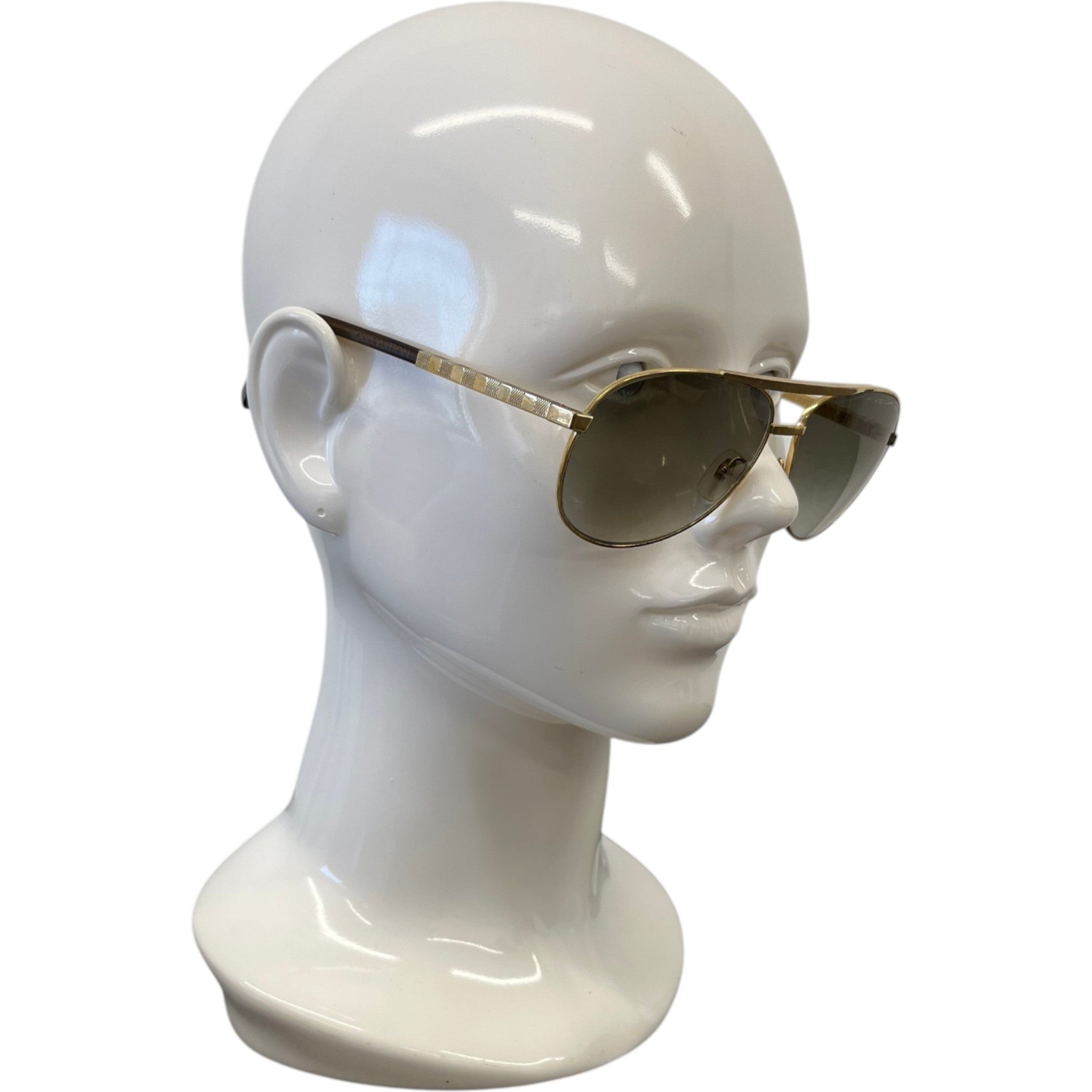 Men's Attitude Pilote Sunglasses Gold
