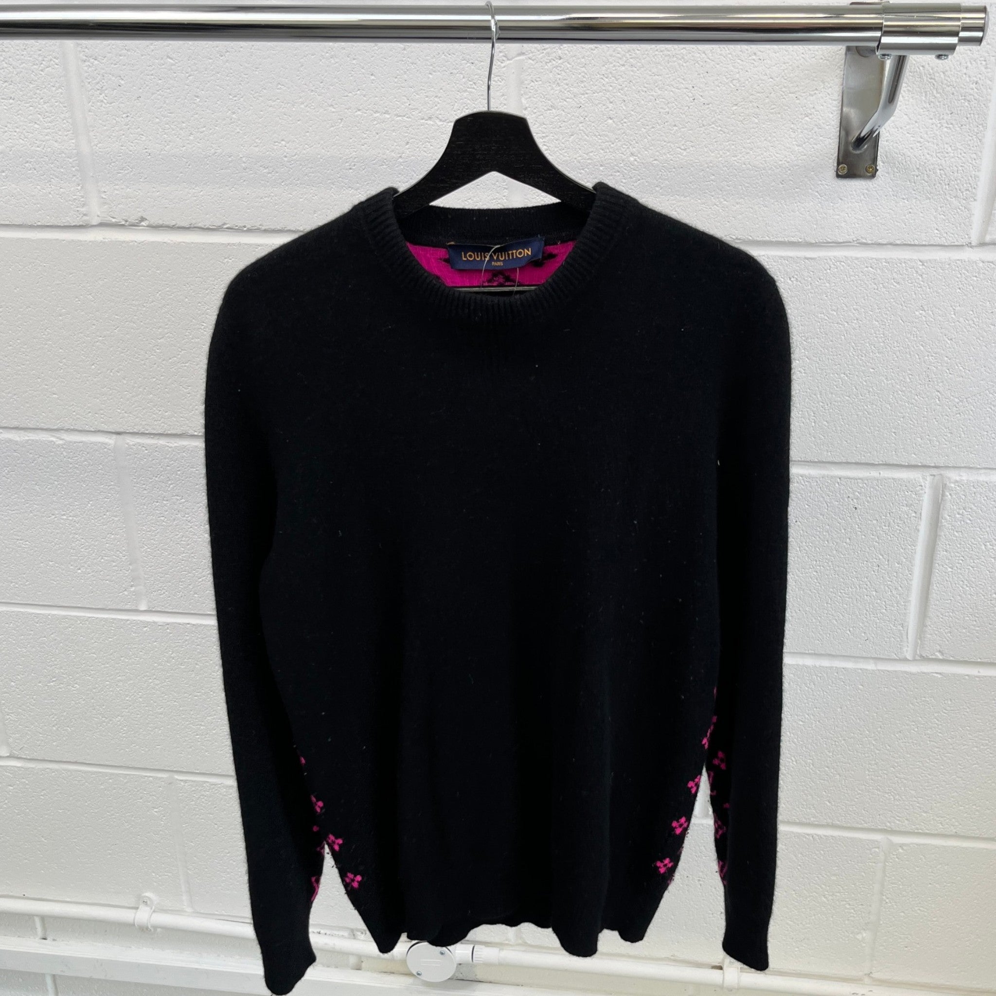 Women's Monogram Jumper Black Size XL