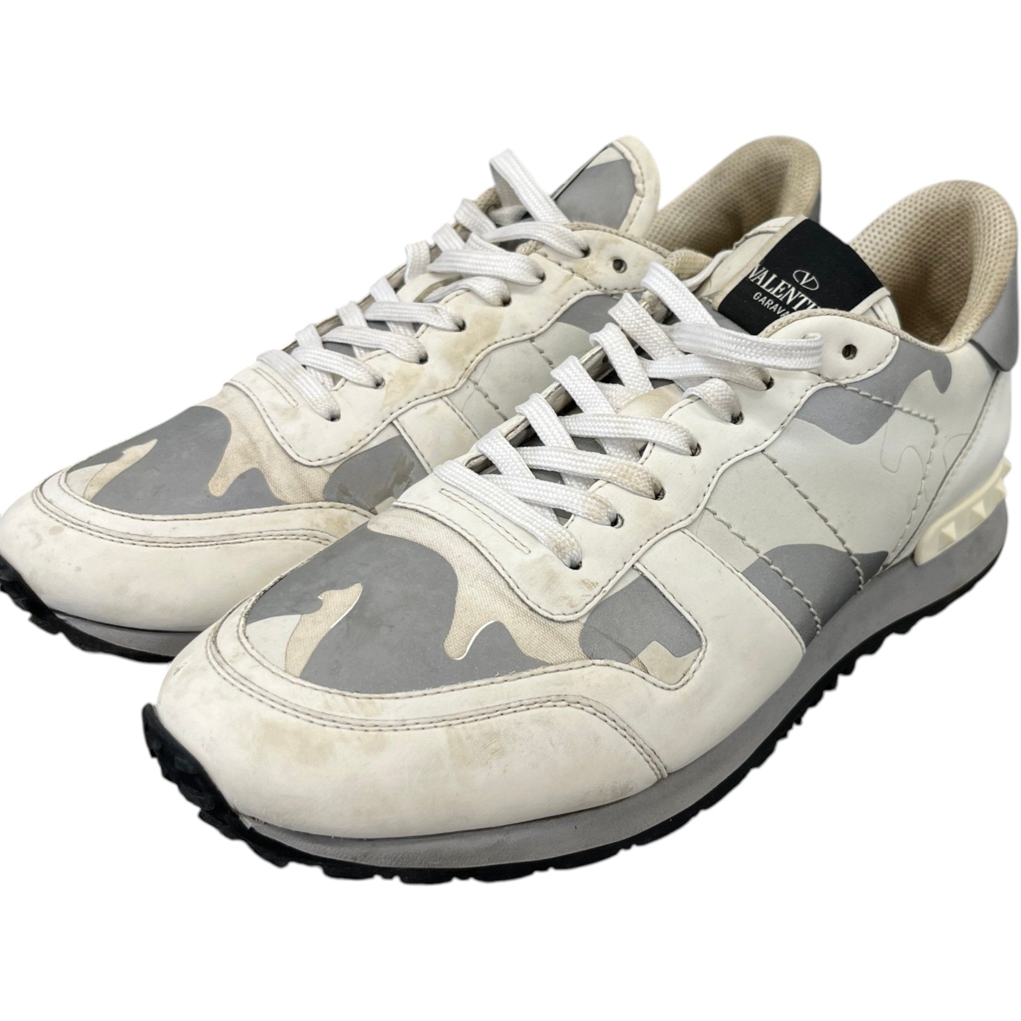 Men's Camouflage Rockrunner Low Trainers Grey Size EU 42 / UK 8