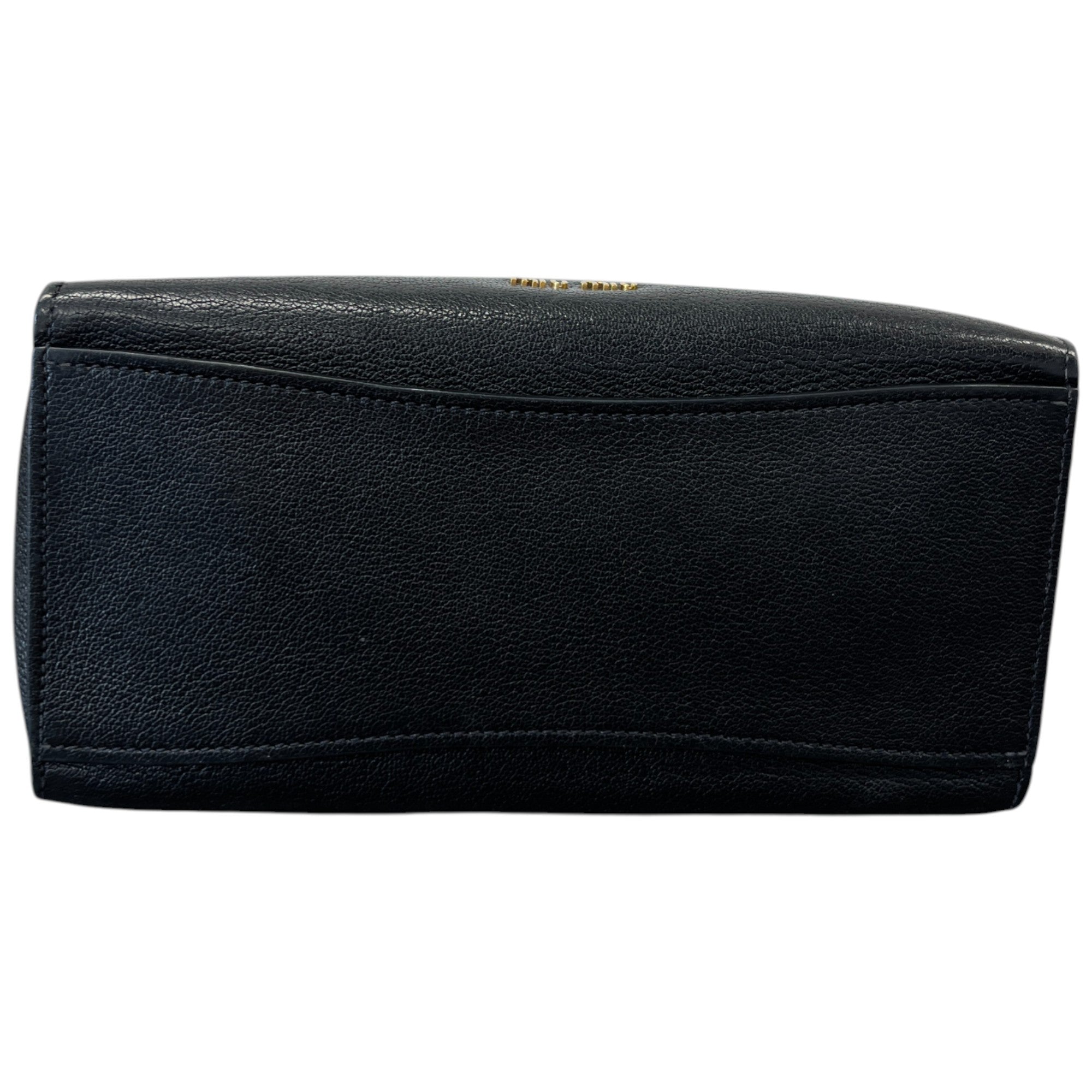 Women's Goatskin Madras Click Top Handle Nero Handbag Black