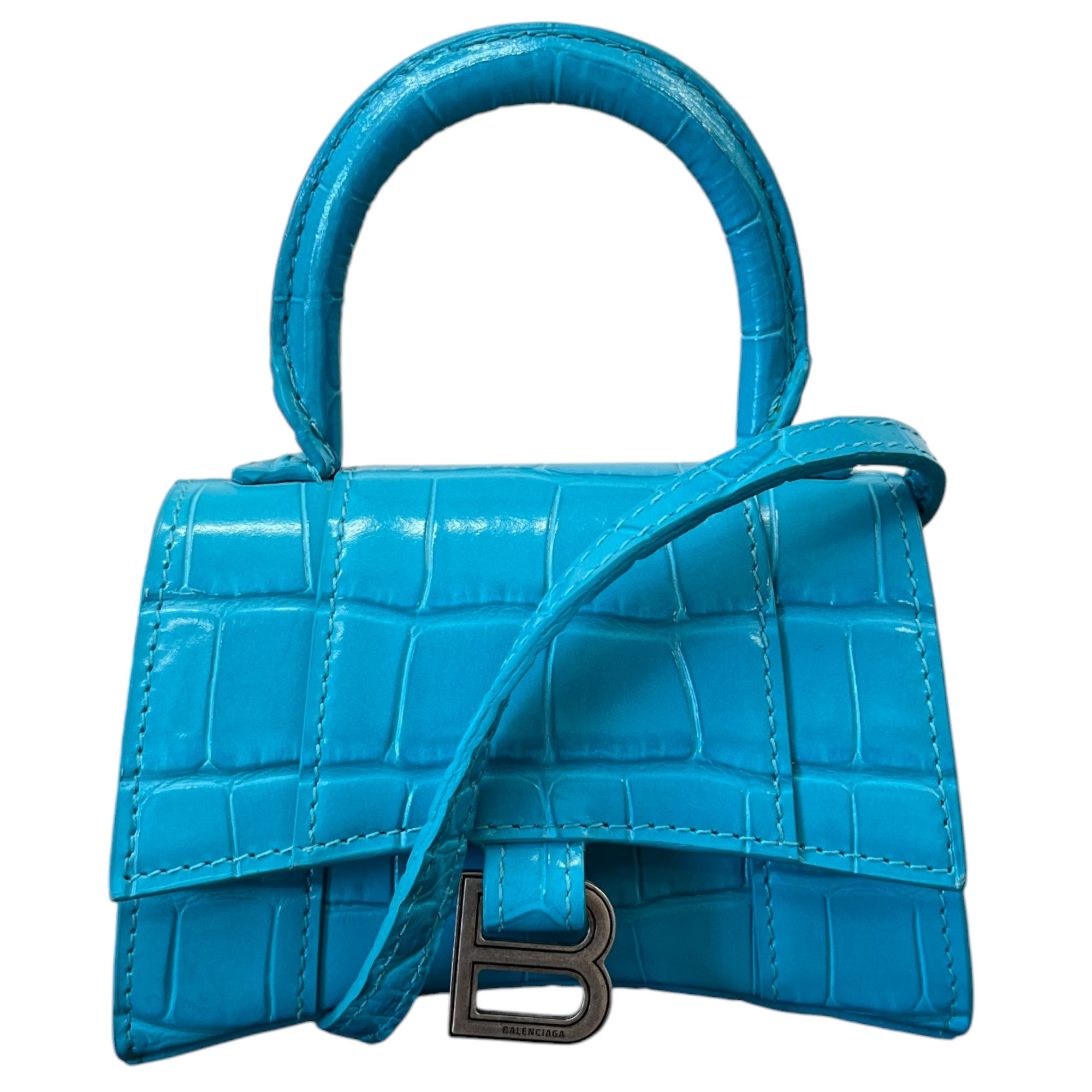 Women's Mini Hourglass Bag Blue