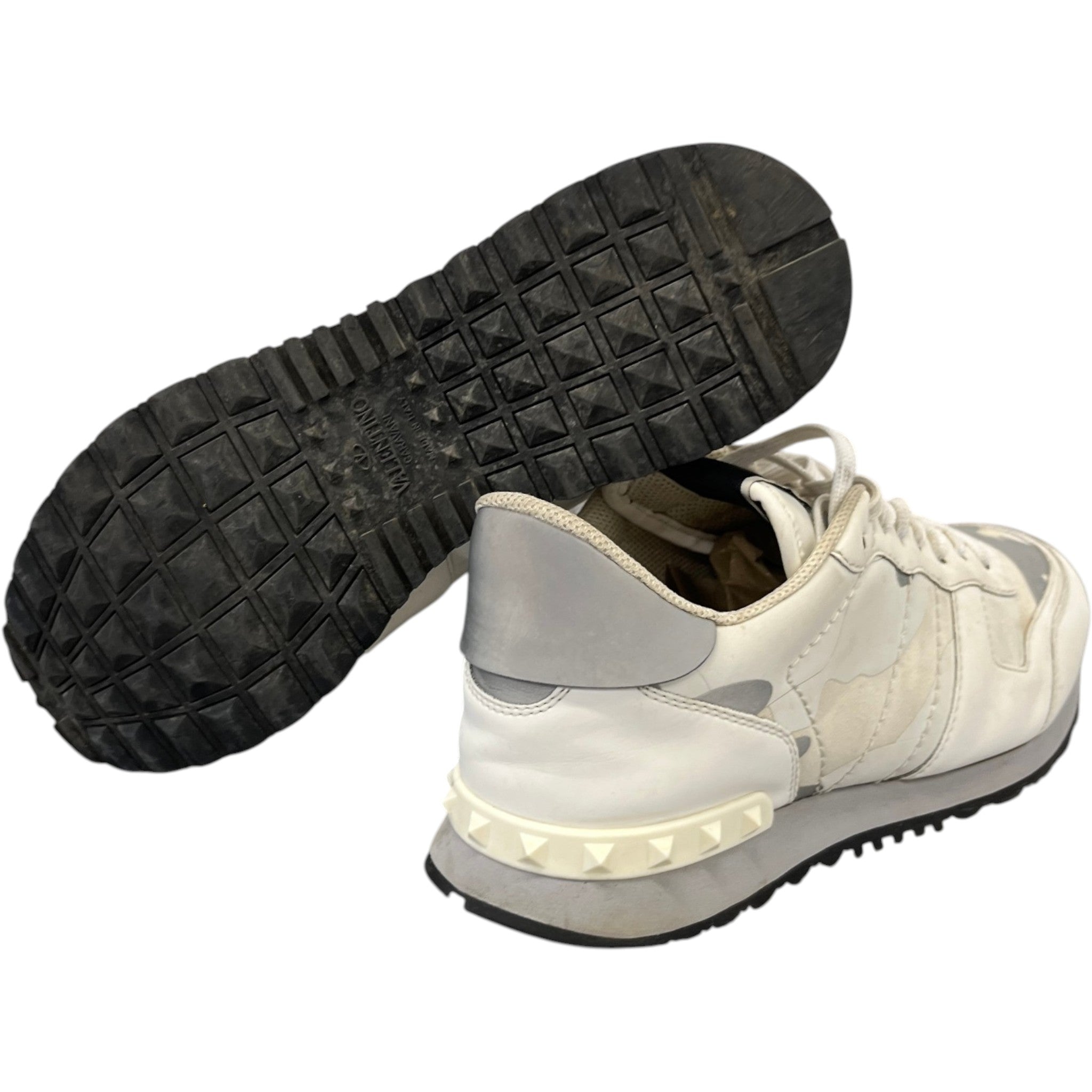 Men's Camouflage Rockrunner Low Trainers Grey Size EU 42 / UK 8