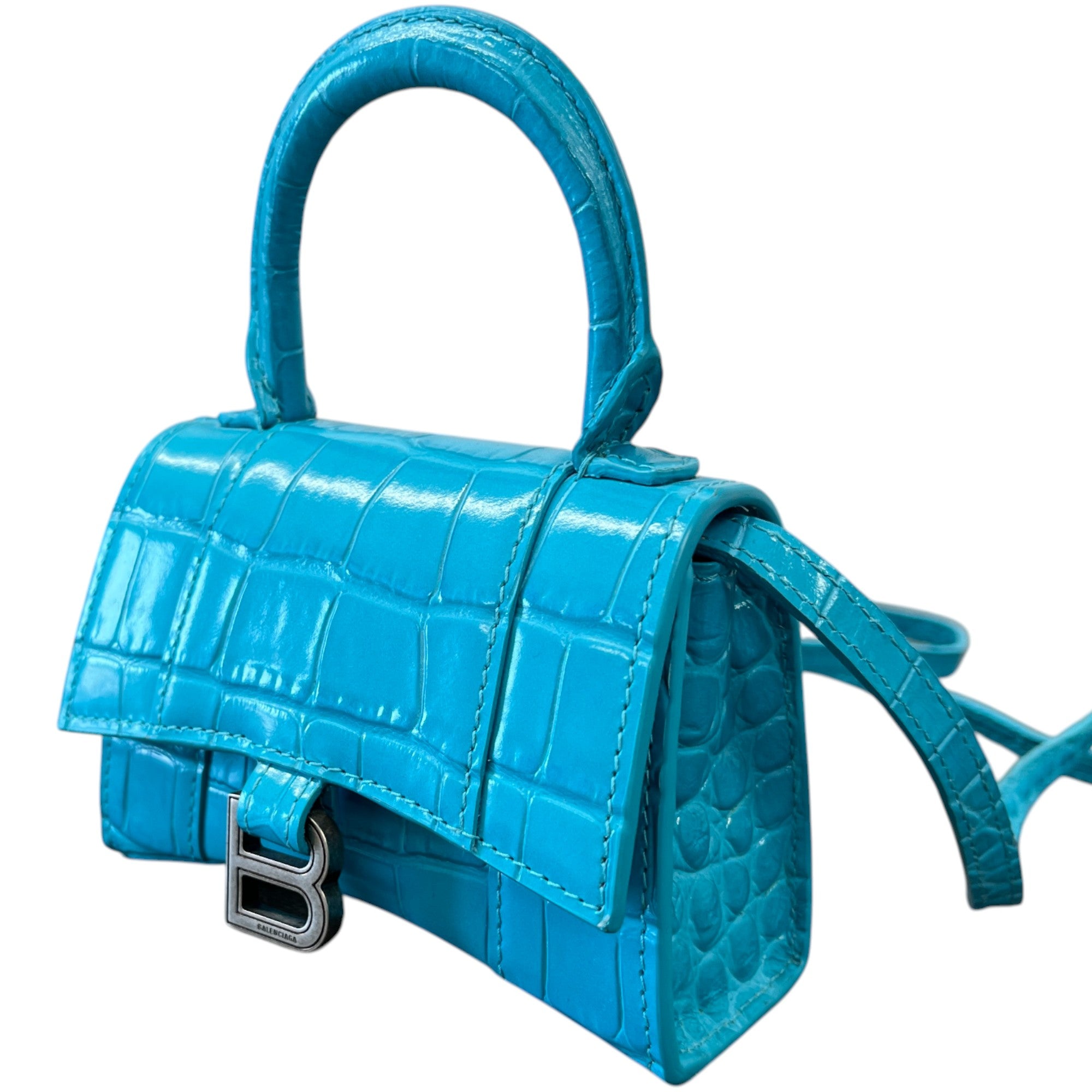Women's Mini Hourglass Bag Blue