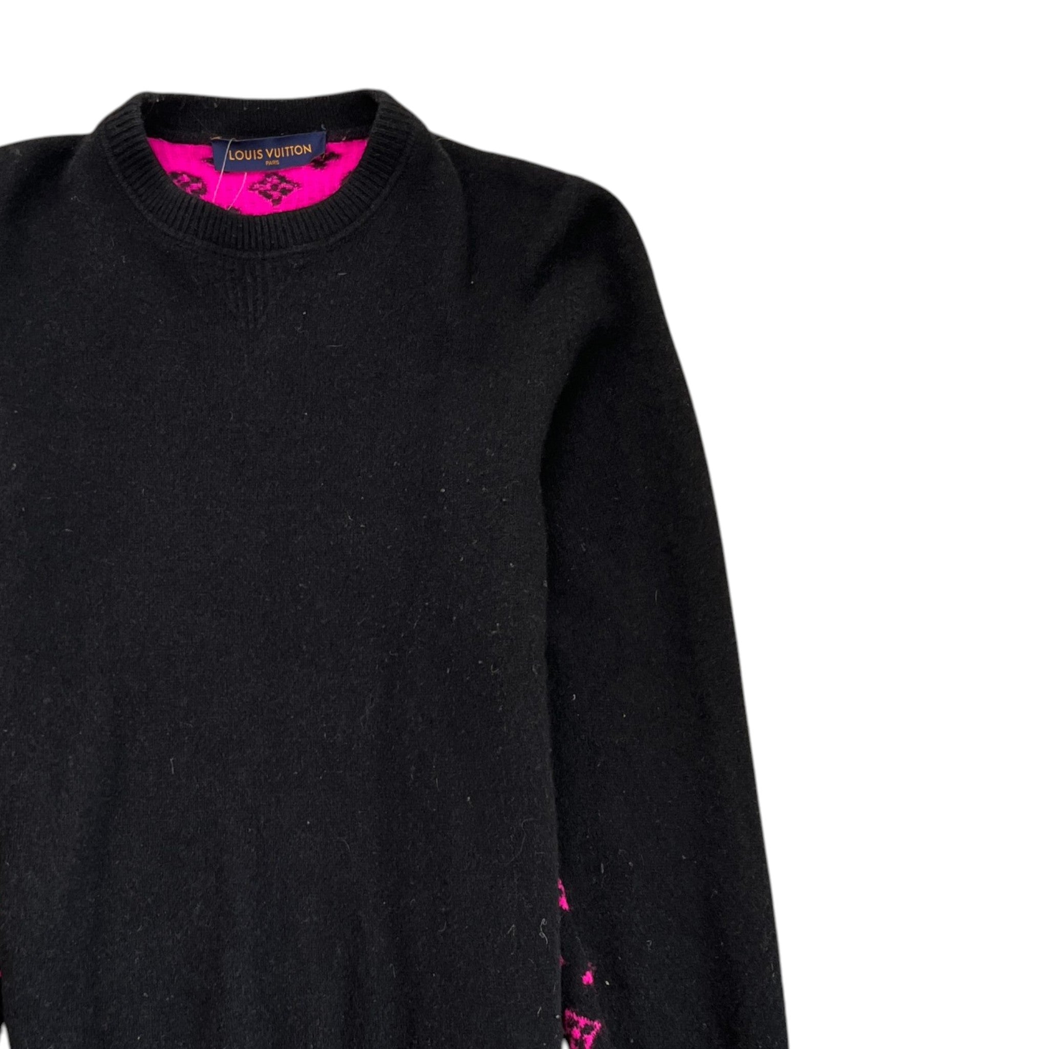 Women's Monogram Jumper Black Size XL