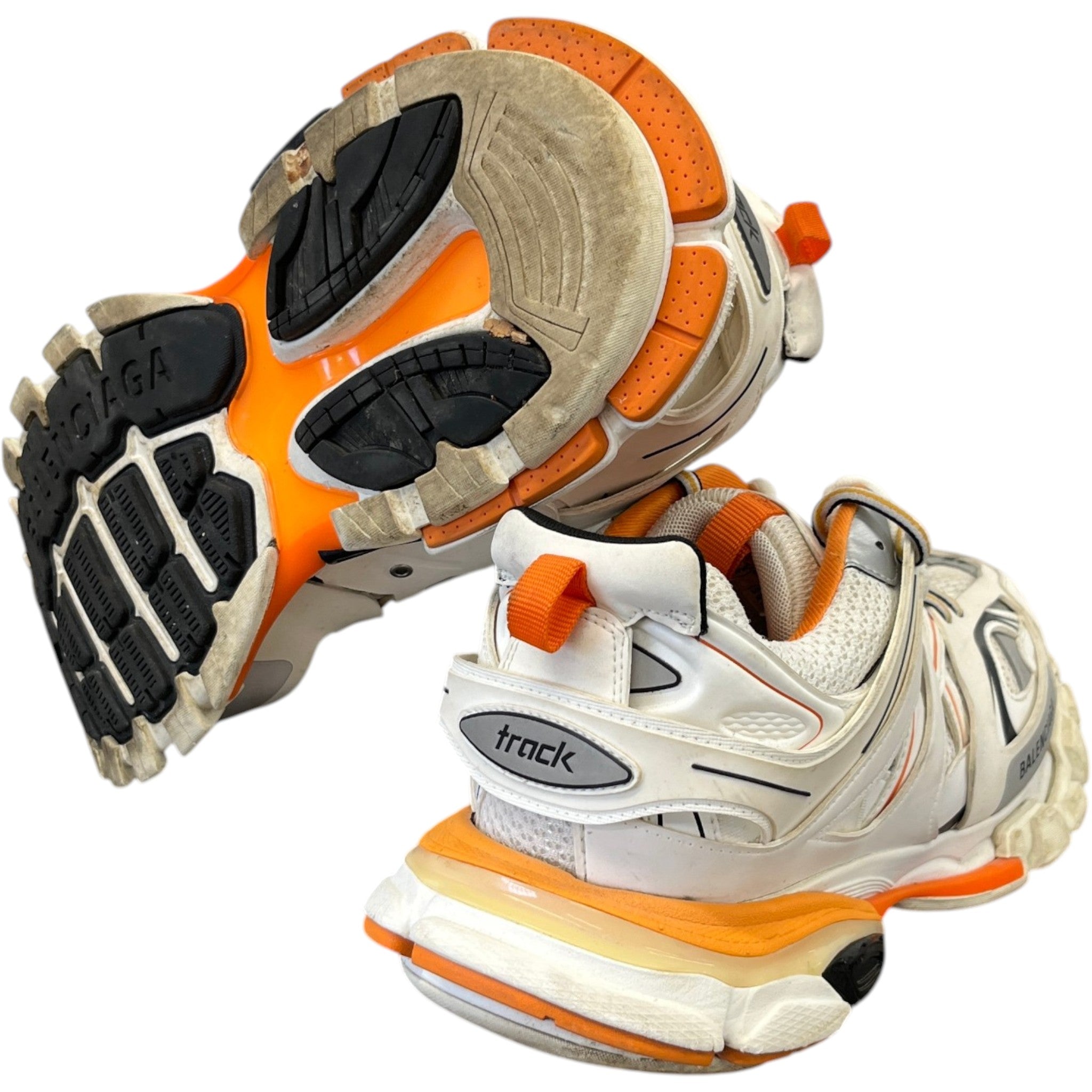 Men's Tracks Low Trainers Orange Size EU 45 / UK 11