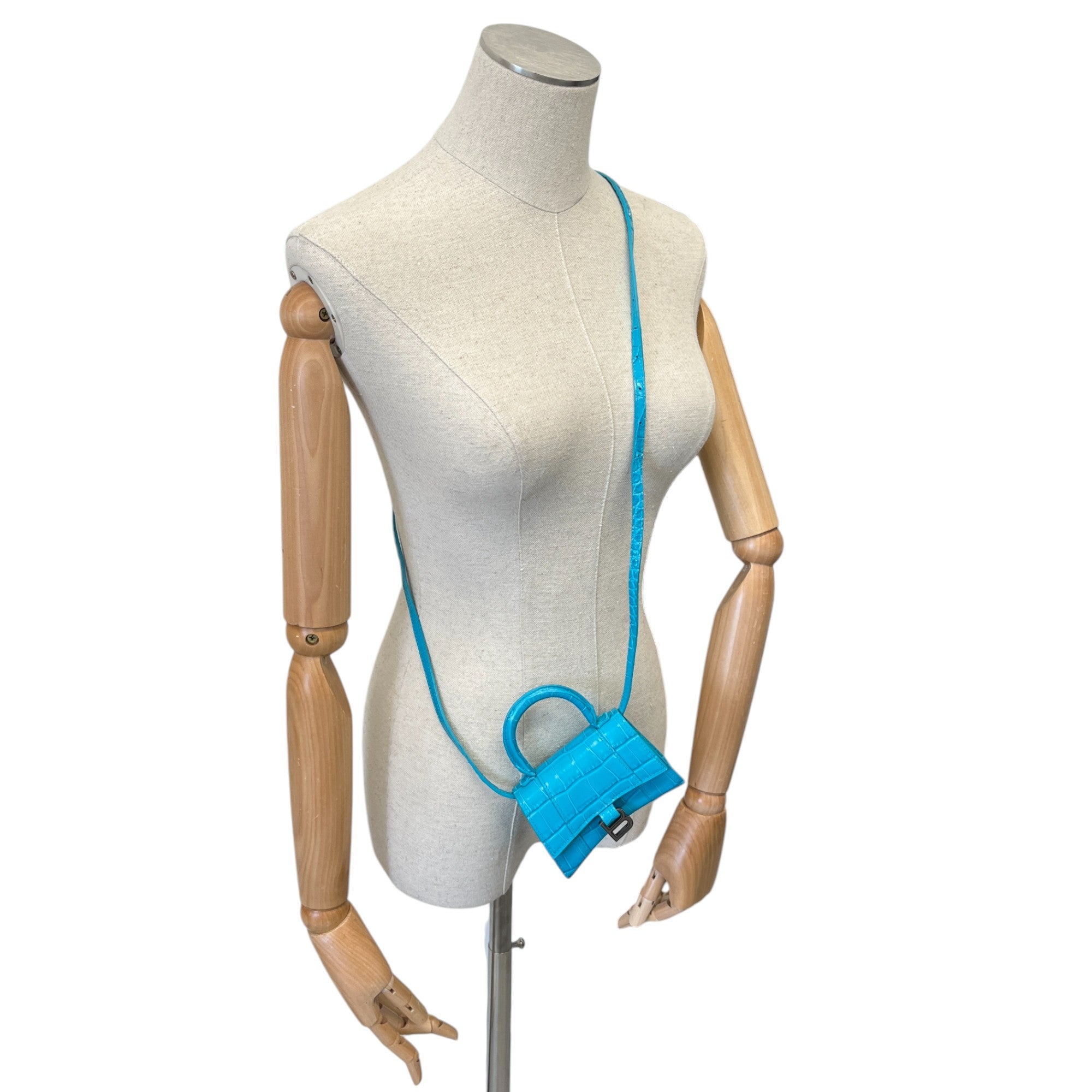 Women's Mini Hourglass Bag Blue