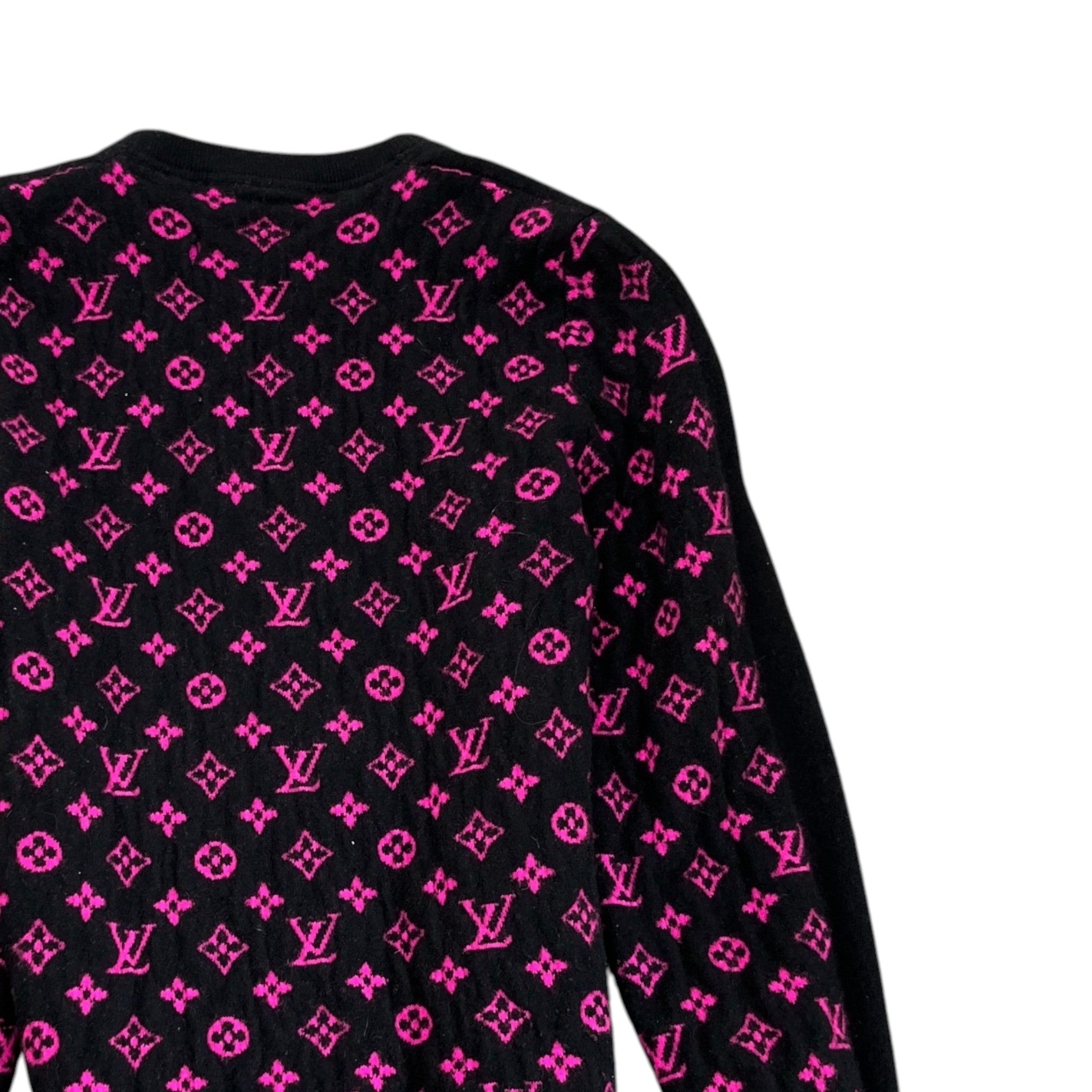 Women's Monogram Jumper Black Size XL