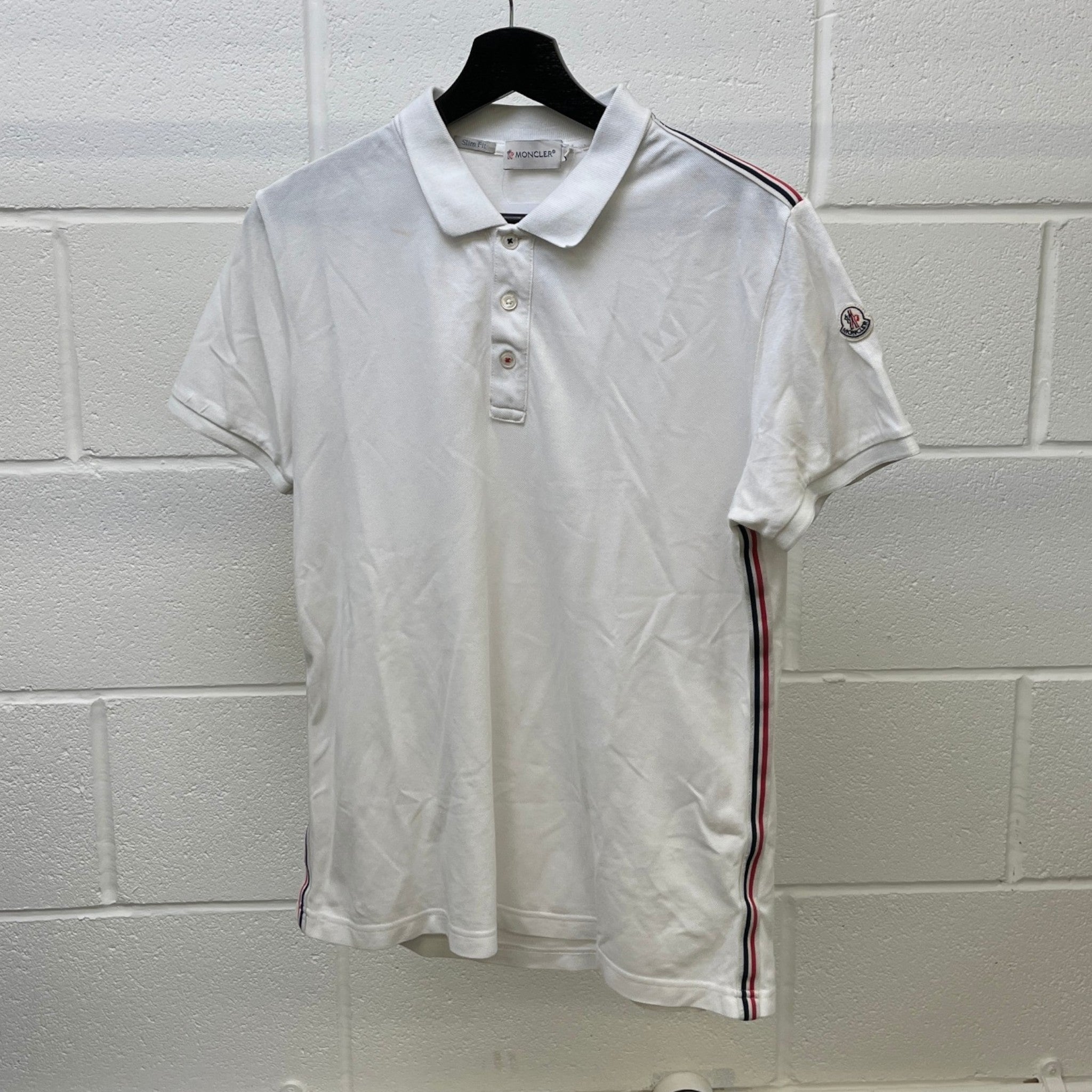 Men's Maglia Polo Shirt White Size M