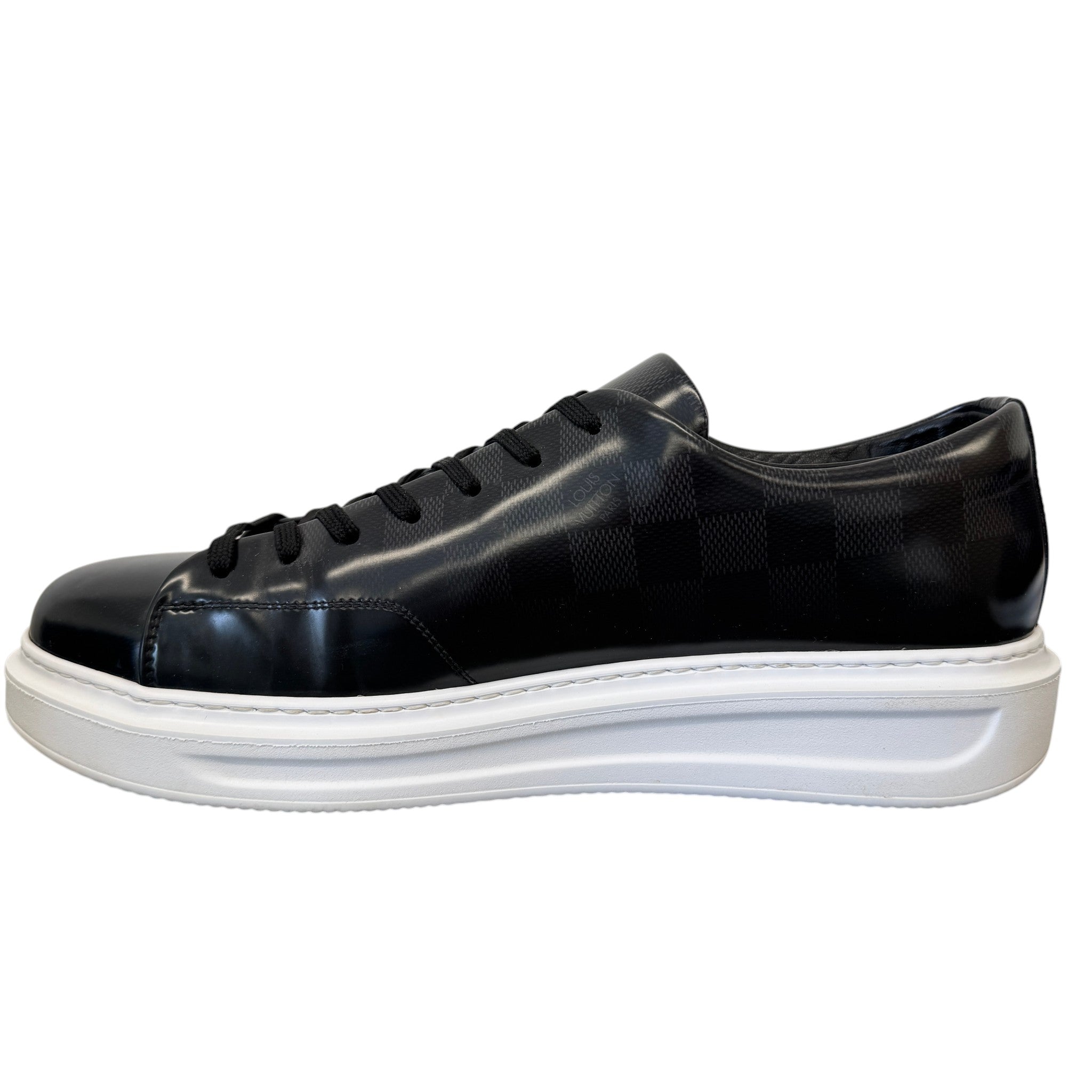 Men's Beverly Hills Low Trainers Black Size EU 43.5 / UK 9.5
