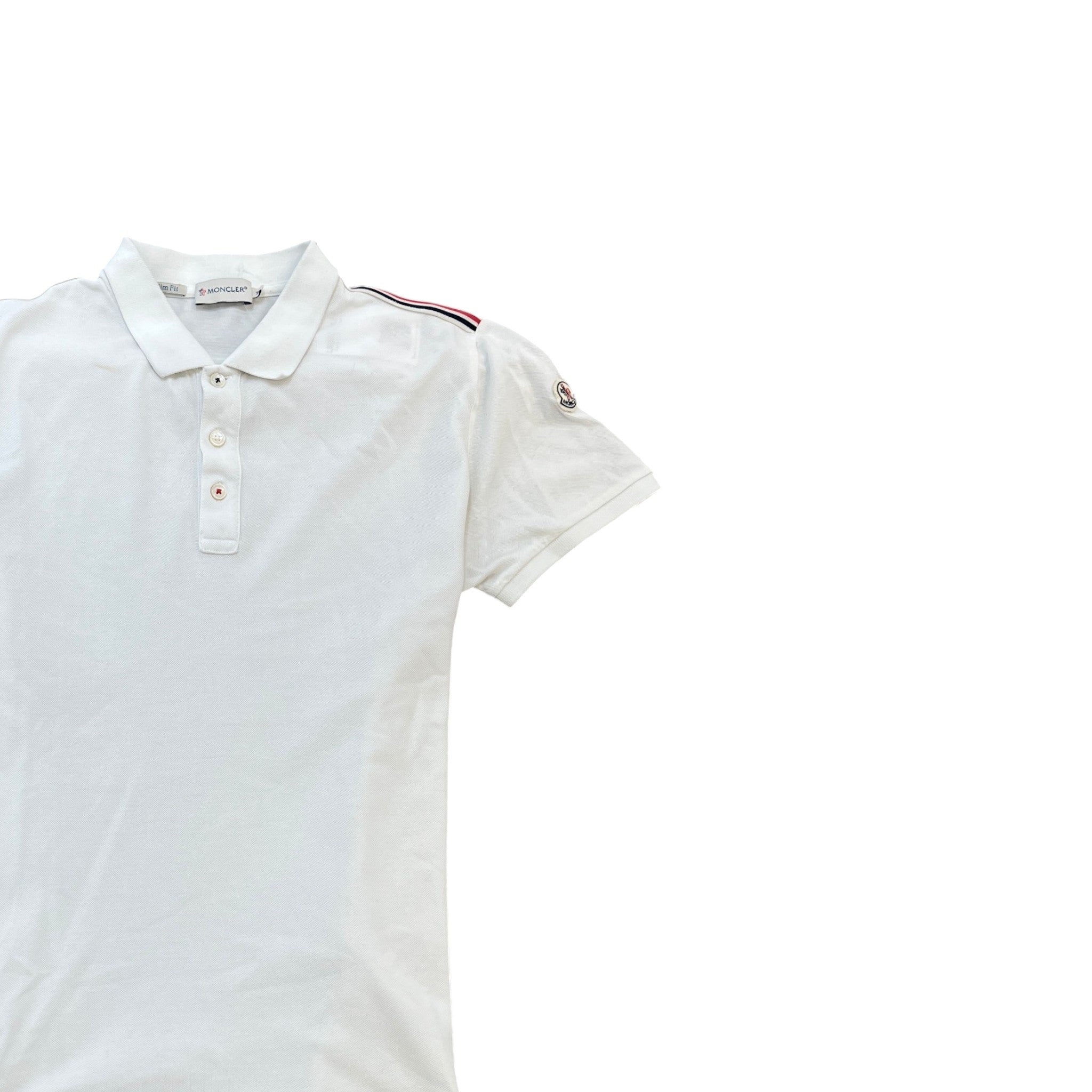 Men's Maglia Polo Shirt White Size M