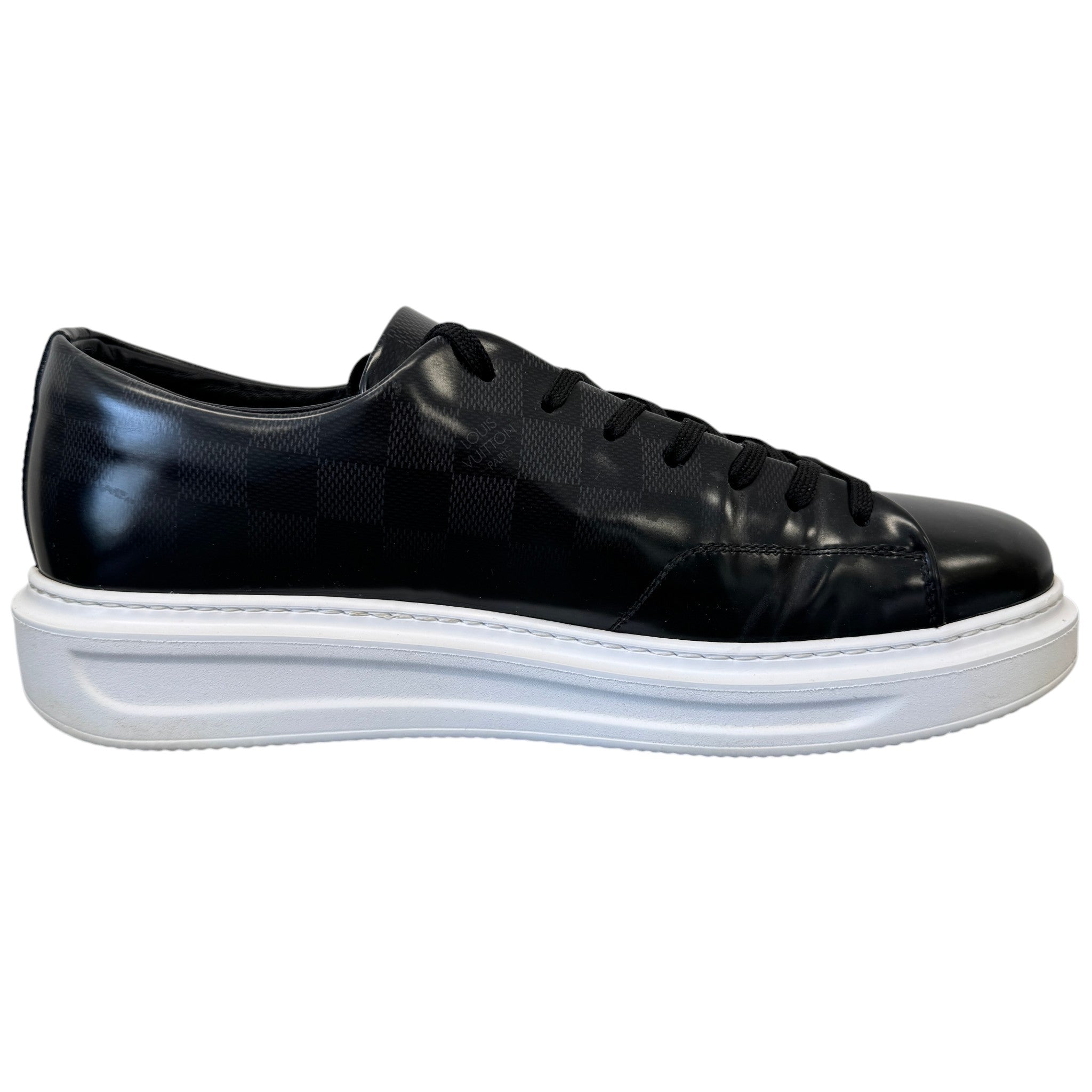Men's Beverly Hills Low Trainers Black Size EU 43.5 / UK 9.5
