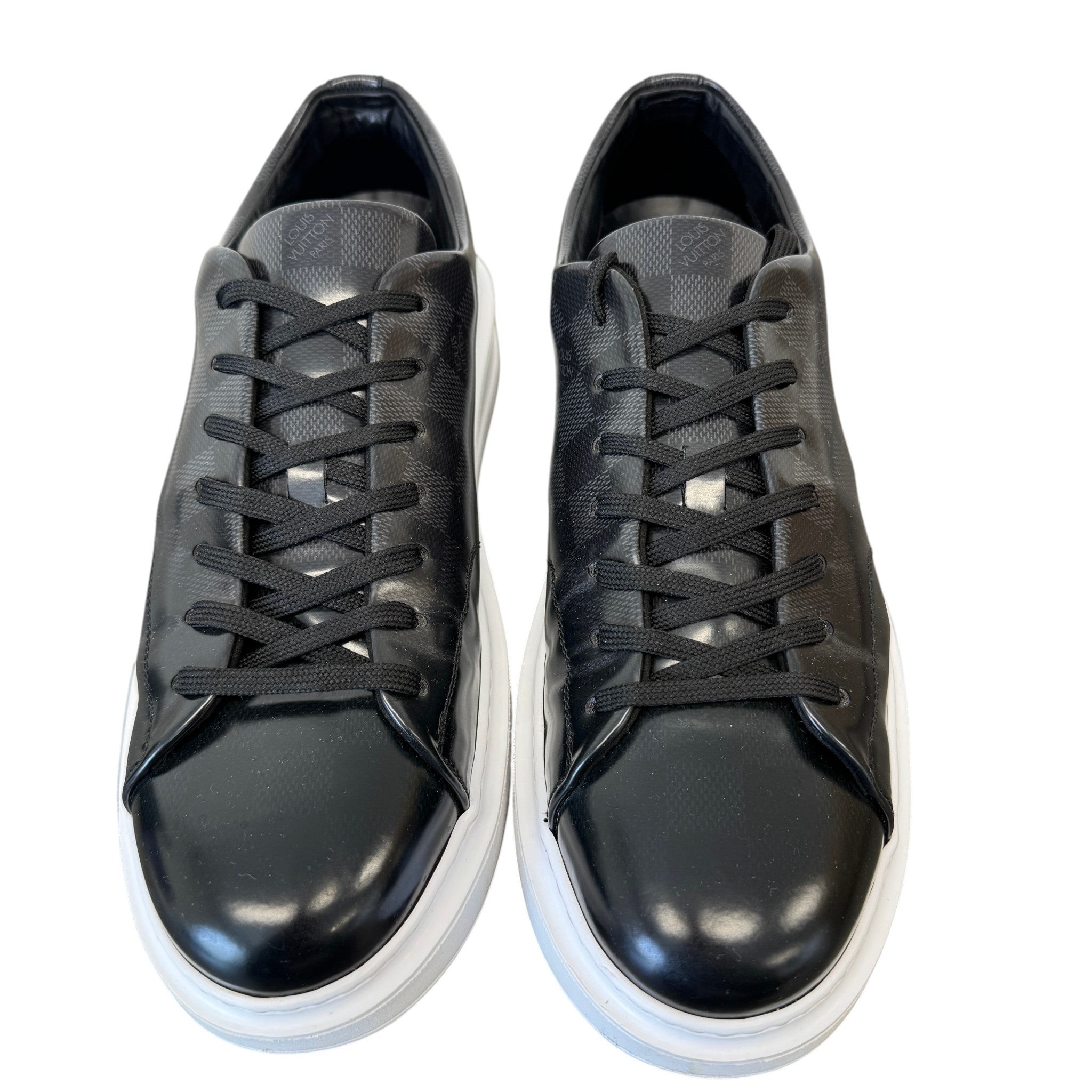 Men's Beverly Hills Low Trainers Black Size EU 43.5 / UK 9.5