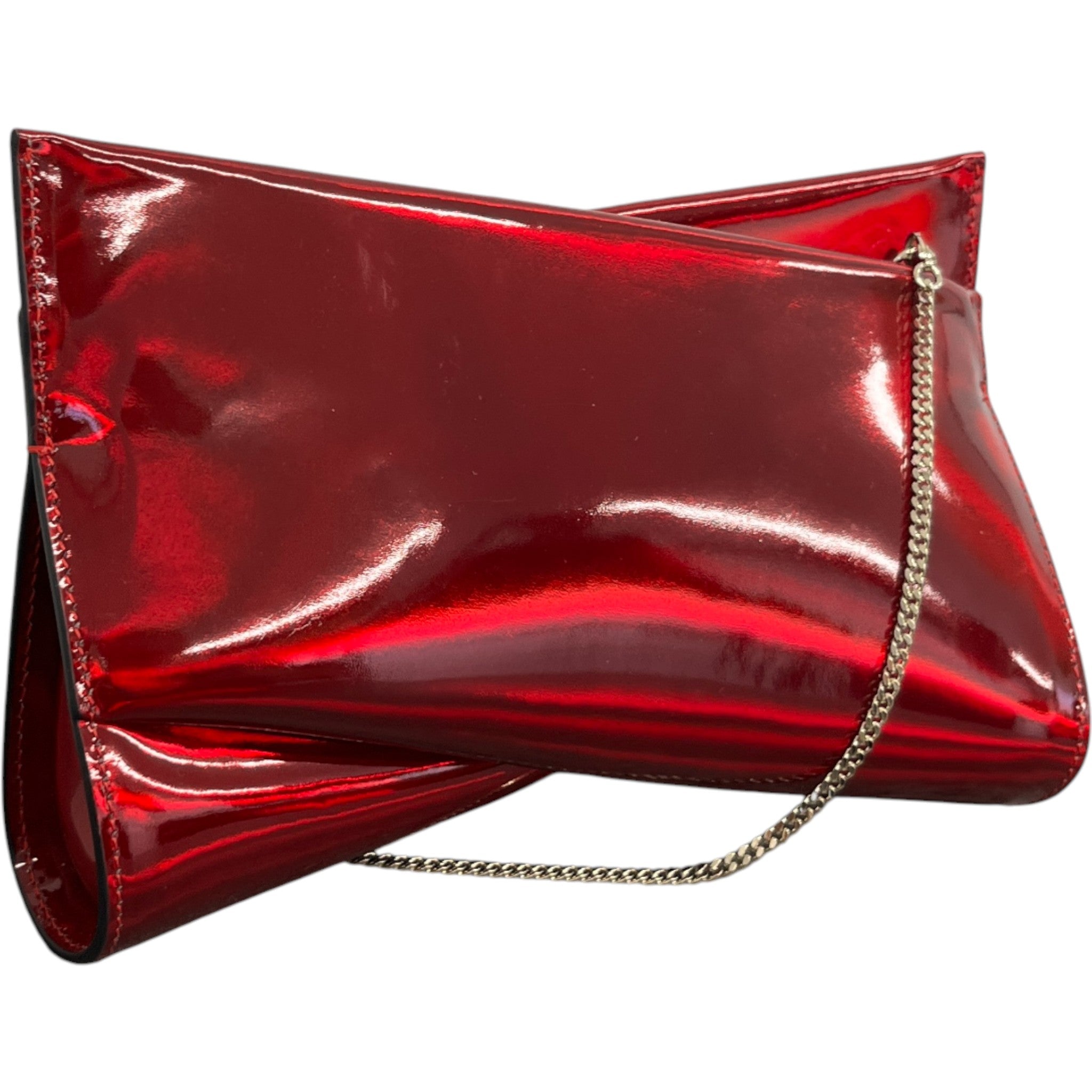 Women's Loubitwist Clutch Bag Red